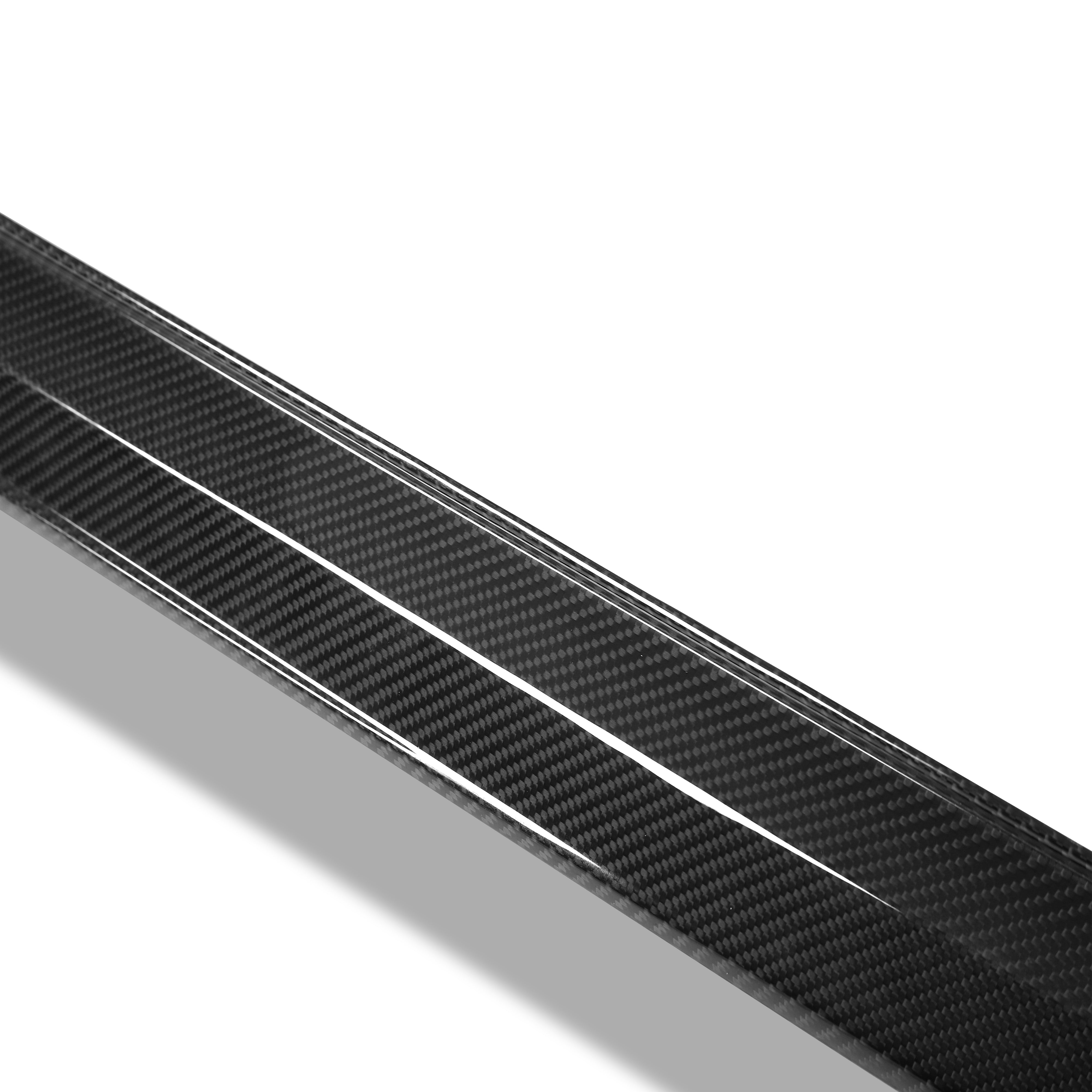 RevoZport Carbon Fiber Side Skirts Compatible With Audi RS5 B9.5 Facelift Sportback