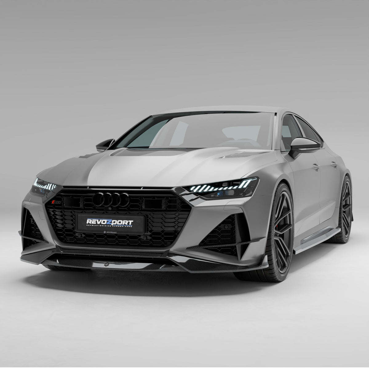 RevoZport Carbon Fiber Bodykit Compatible With Audi RS7 C8 Sportback