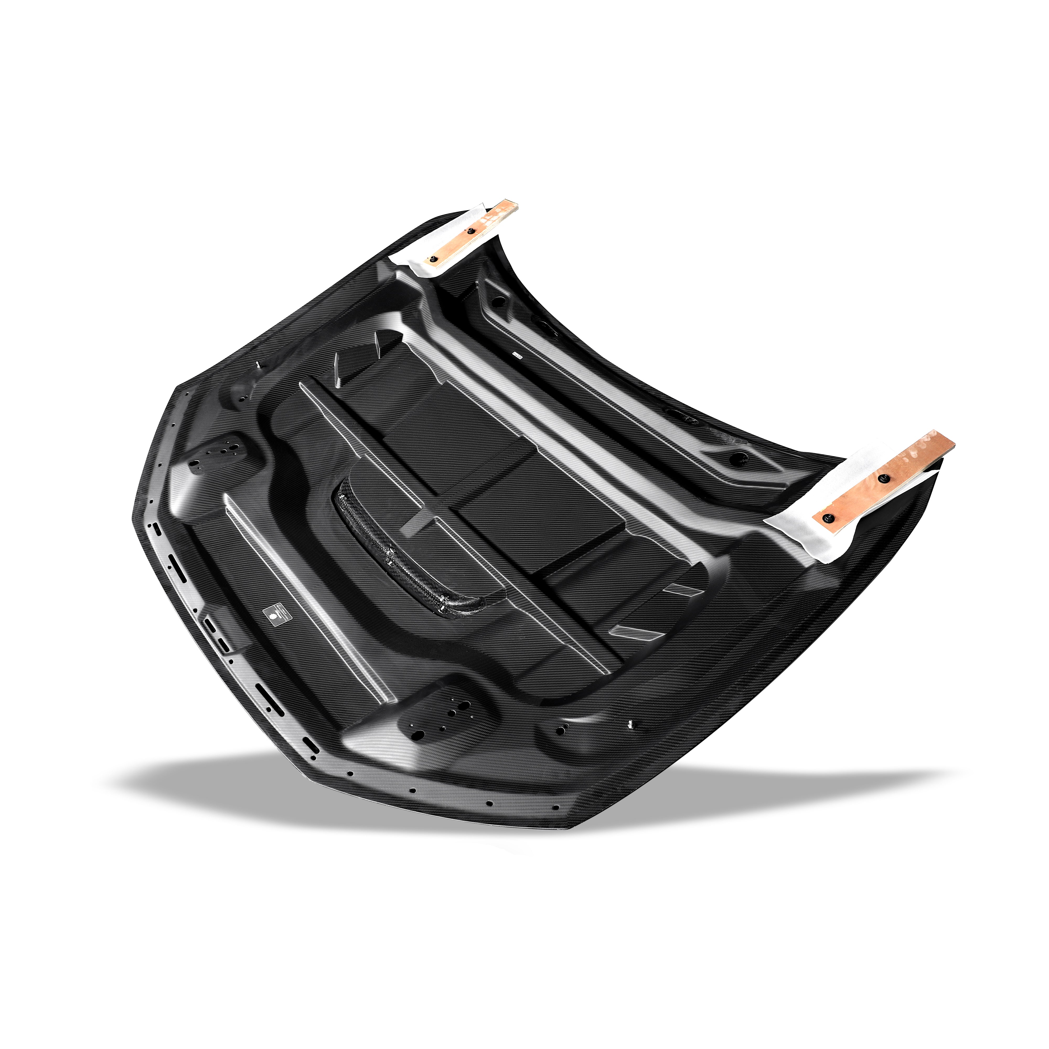 RevoZport Carbon Fiber Hood Compatible With Audi RS7 C8