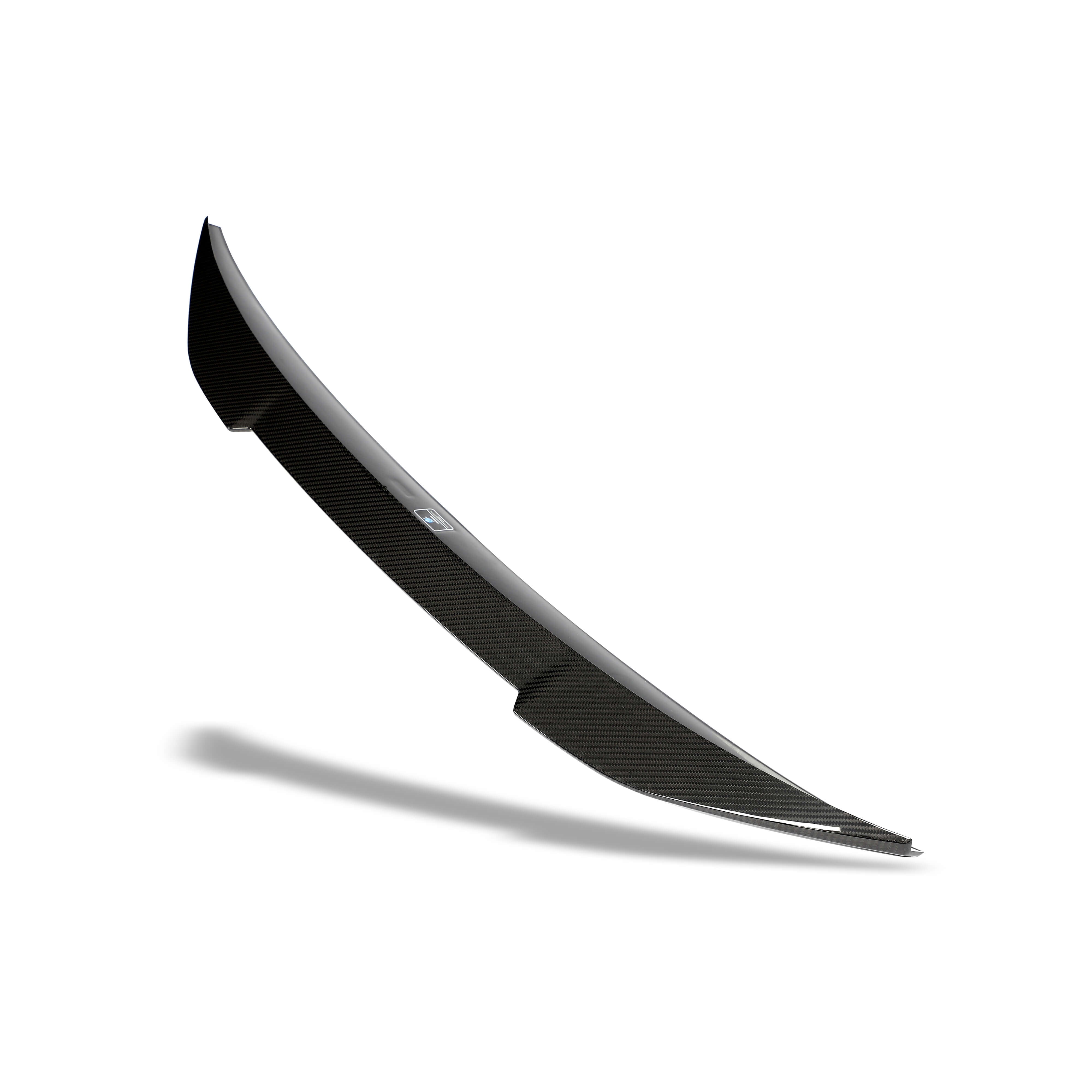 RevoZport Carbon Fiber Rear Spoiler Compatible With Audi RS5 B9.5 Coupe