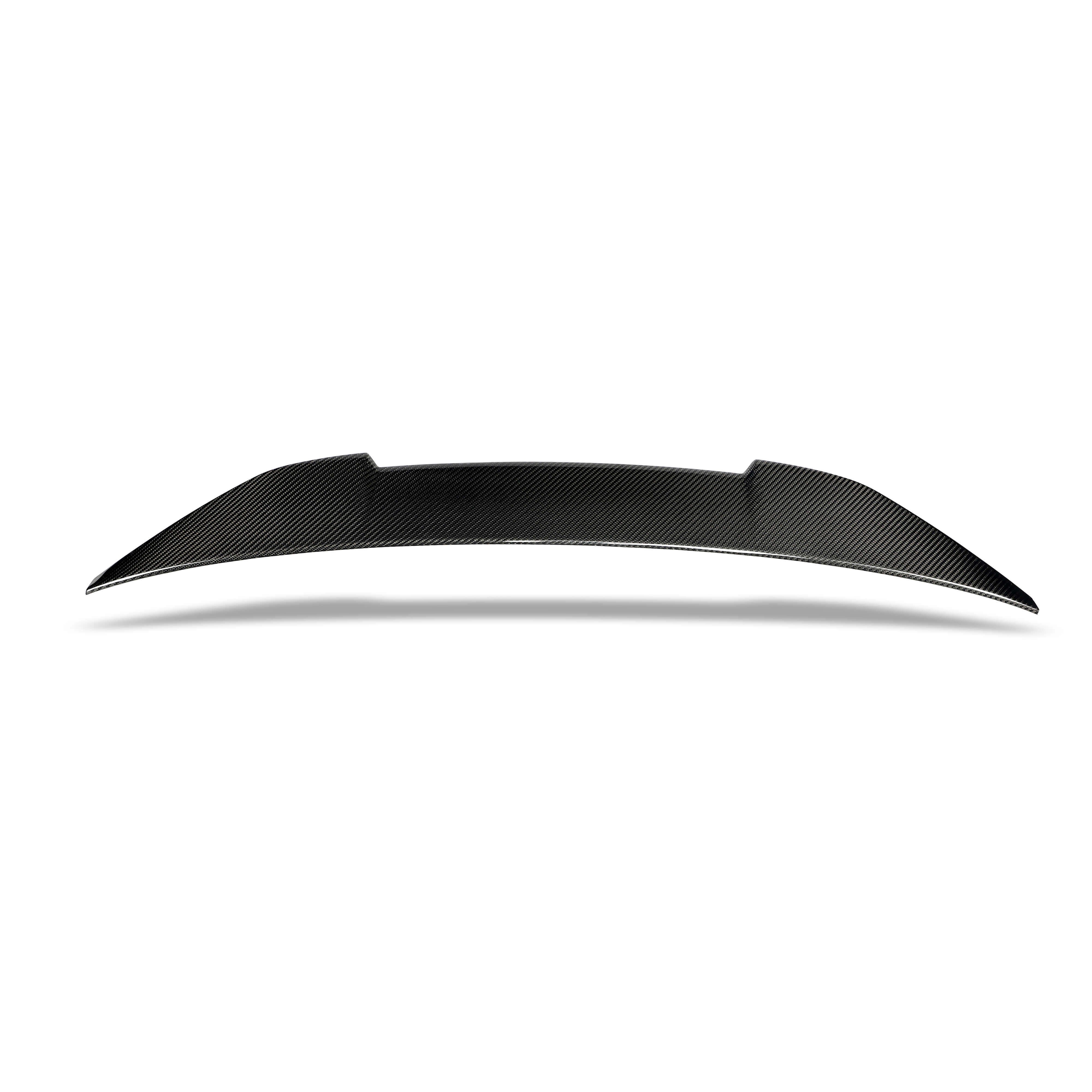 RevoZport Carbon Fiber Rear Spoiler Compatible With Audi RS5 B9.5 Coupe