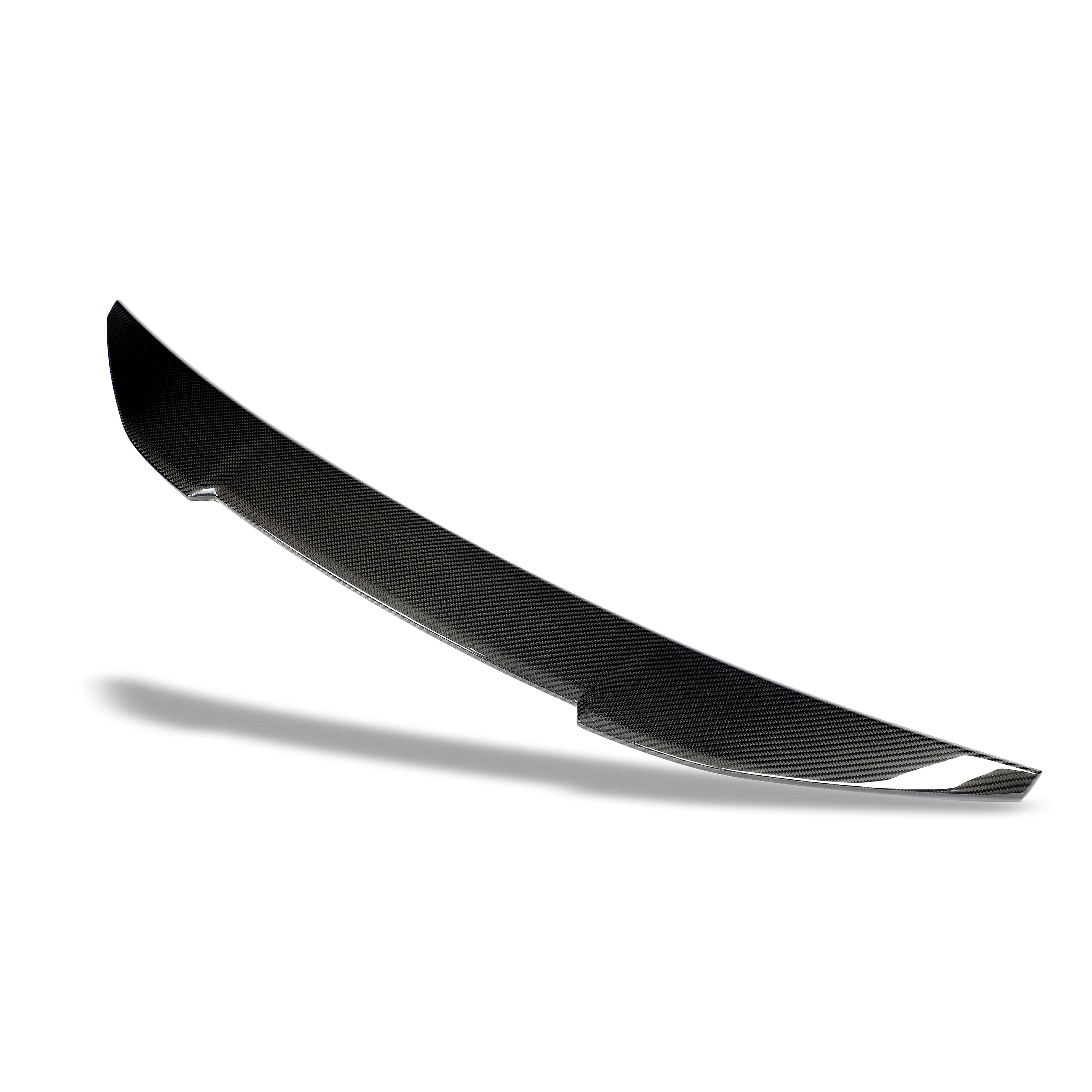 RevoZport Carbon Fiber Rear Spoiler Compatible With Audi RS5 B9.5 Coupe