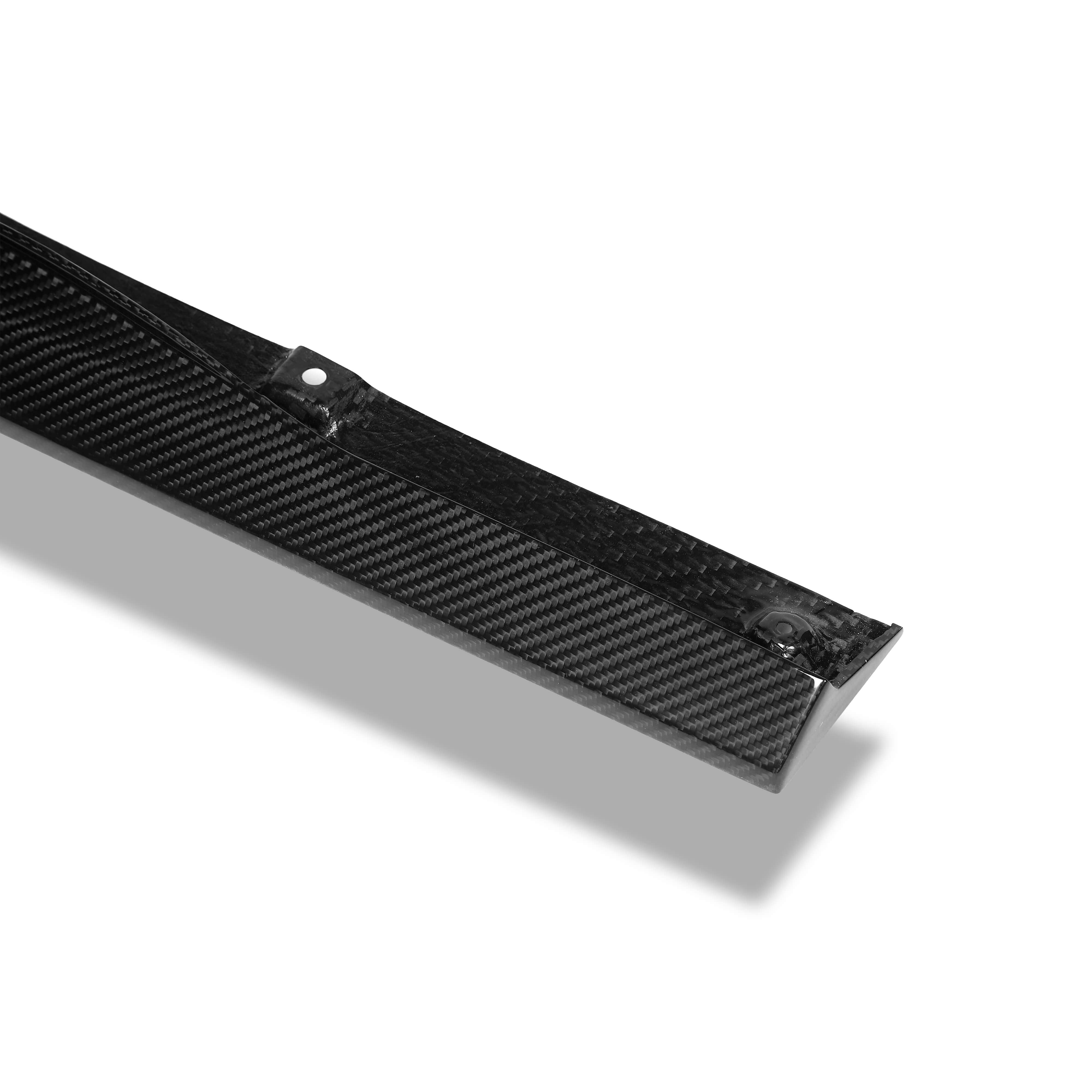 RevoZport Carbon Fiber Side Skirts Compatible With Audi RS5 B9.5 Coupe