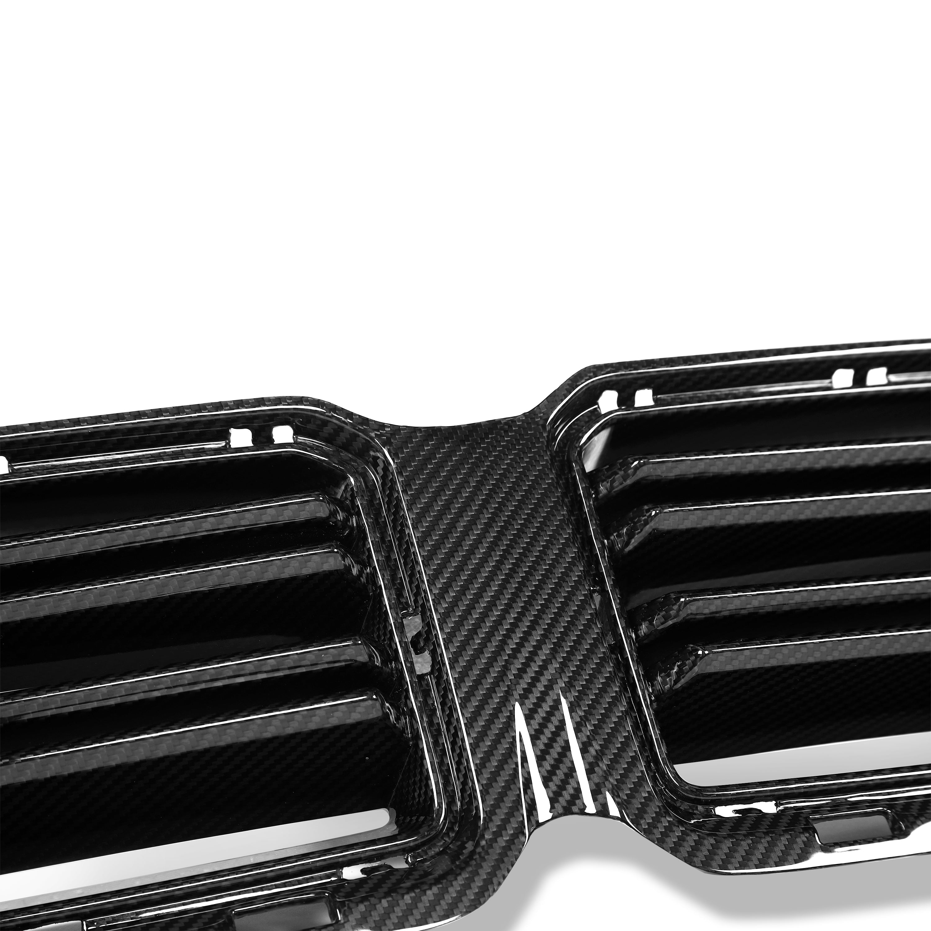 RevoZport Carbon Fiber Front Grill Compatible With BMW M2 G87