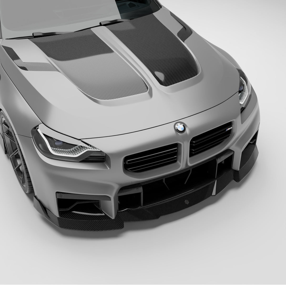 RevoZport Carbon Fiber Hood Compatible With BMW M2 G87