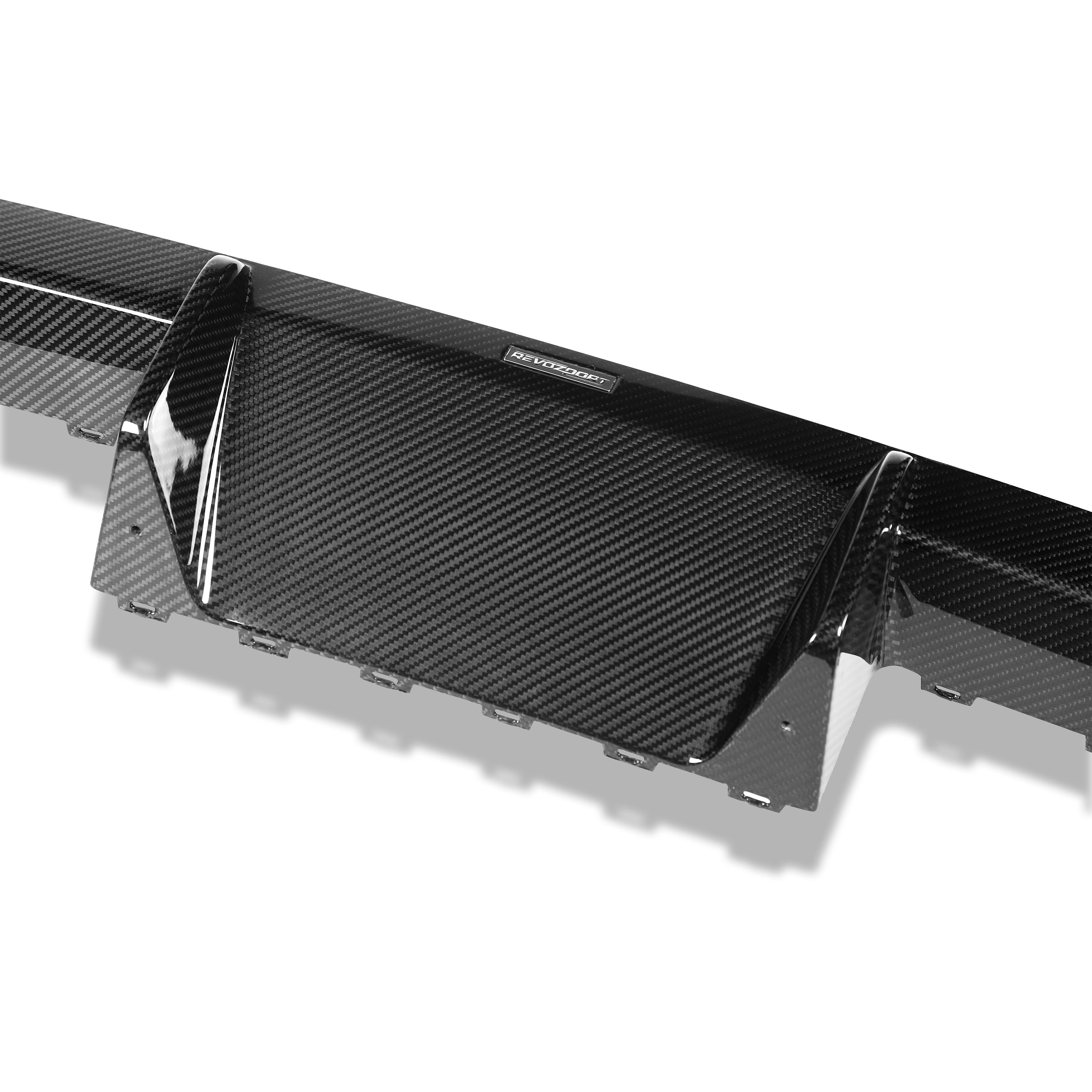 RevoZport Carbon Fiber OEM Replacement Diffuser Compatible With BMW M2 G87
