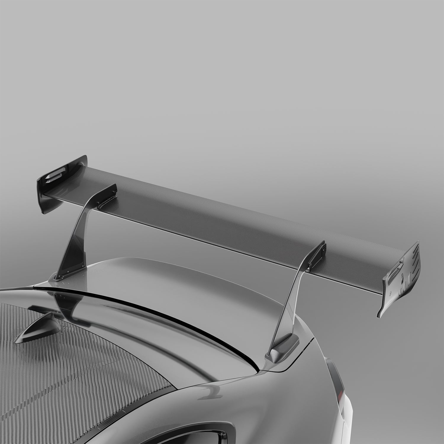 RevoZport Carbon Fiber Race Rear Wing Compatible With BMW M2 G87