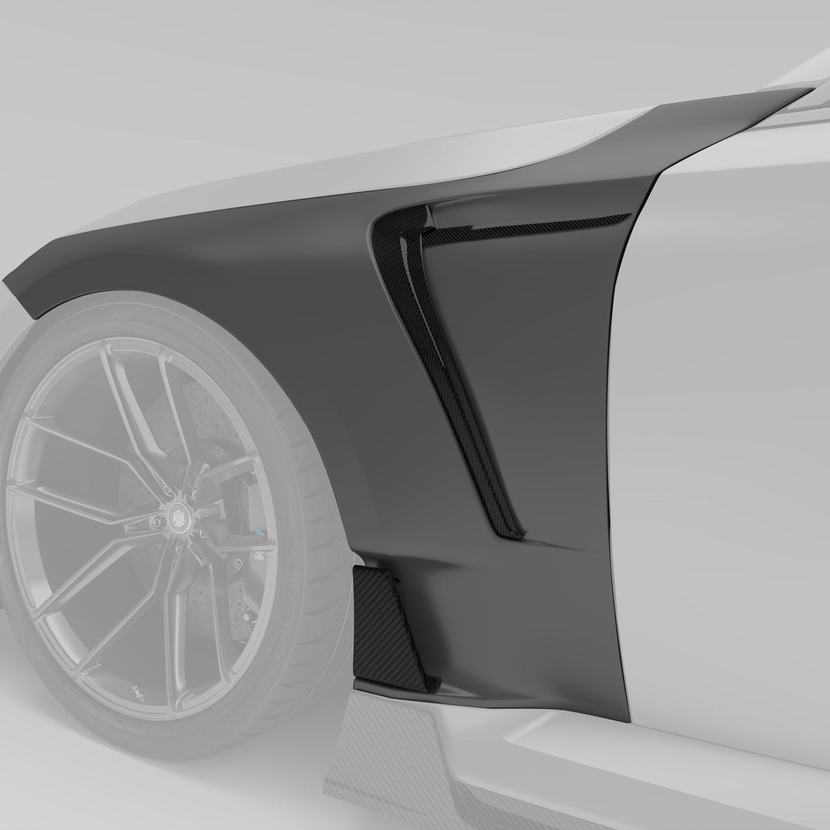 RevoZport Carbon Fiber Side Fenders Compatible With BMW M2 G87