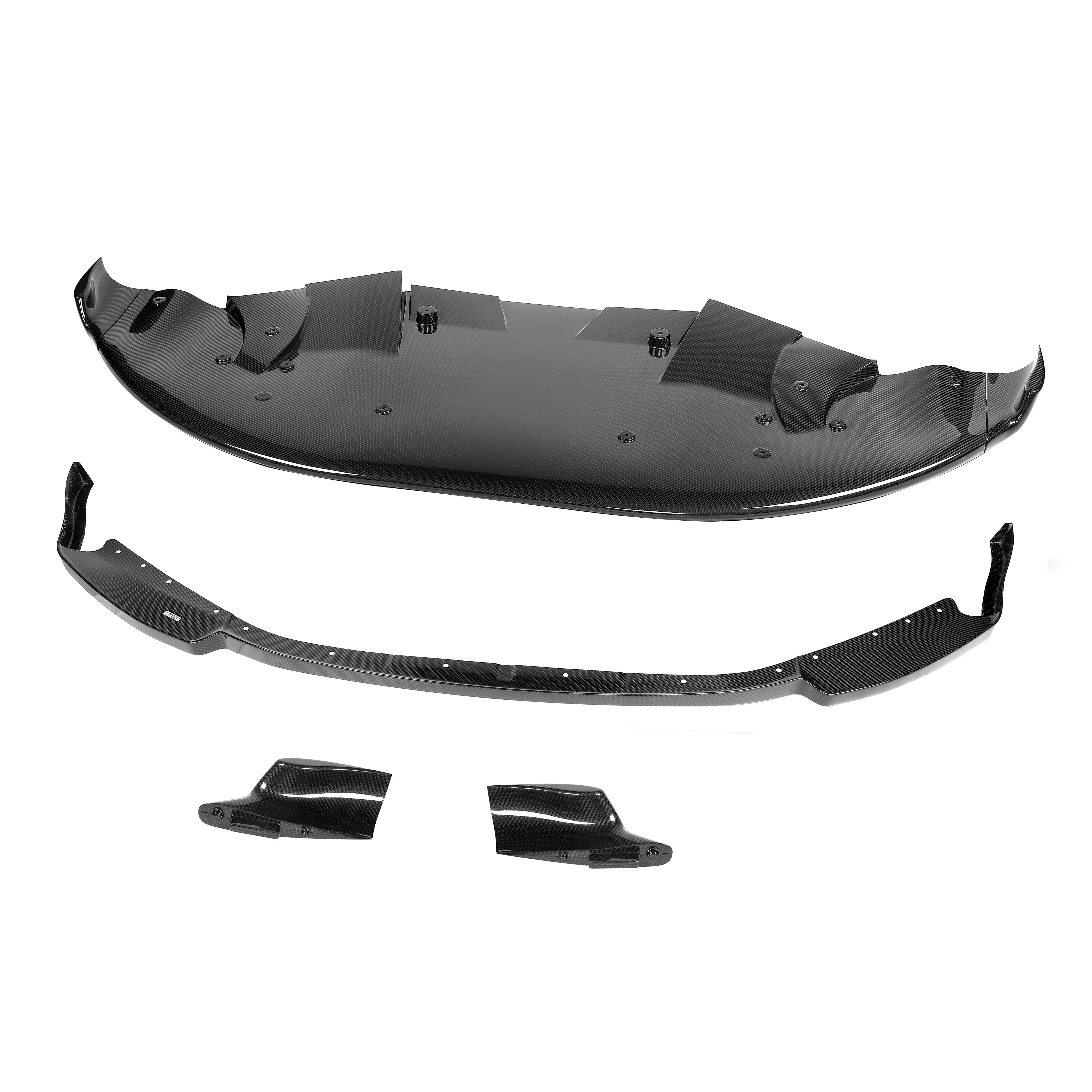 RevoZport Carbon Fiber Aero Splitter & Air Dam Compatible With BMW M2 G87