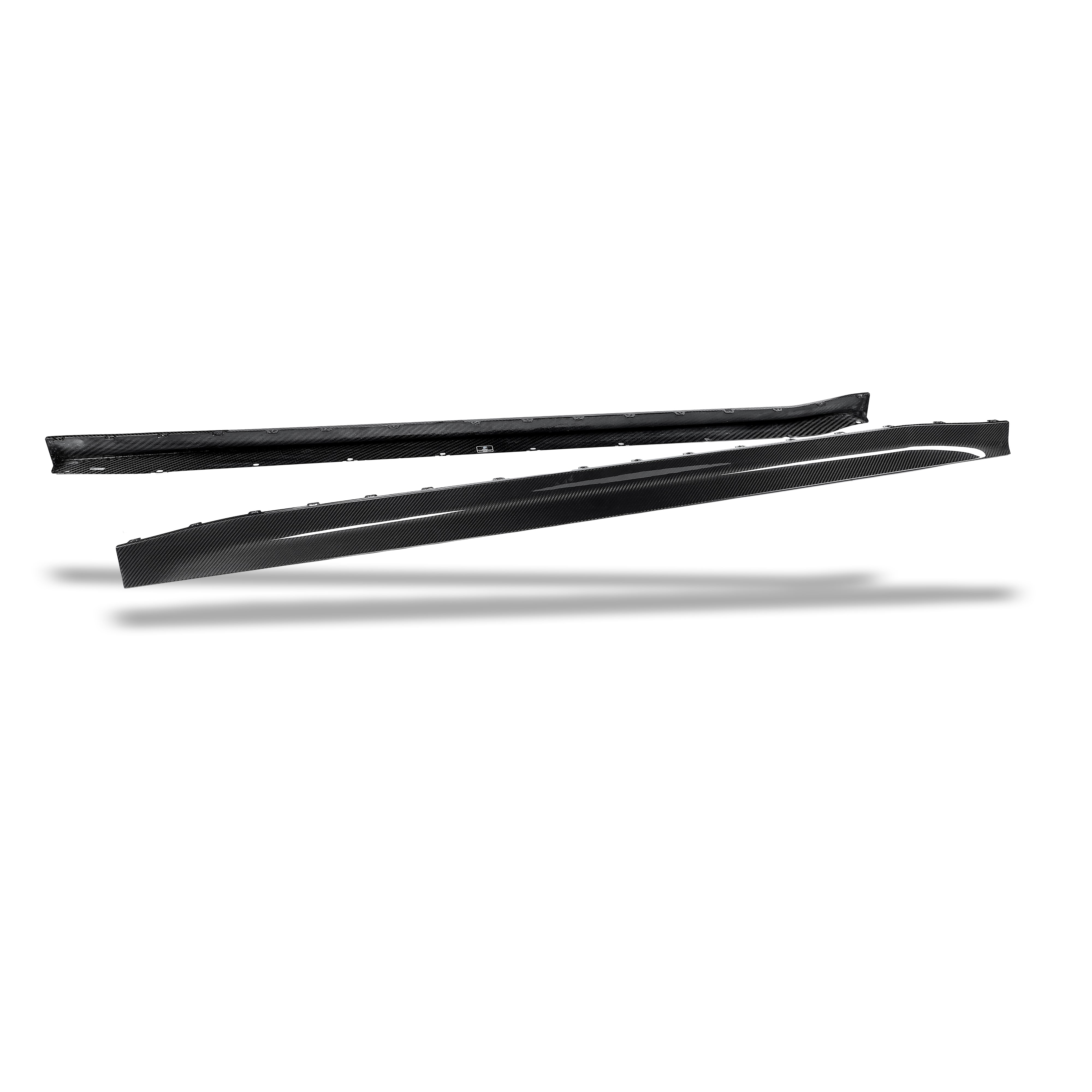RevoZport Carbon Fiber Aero Side Skirts Compatible With BMW M3 G80