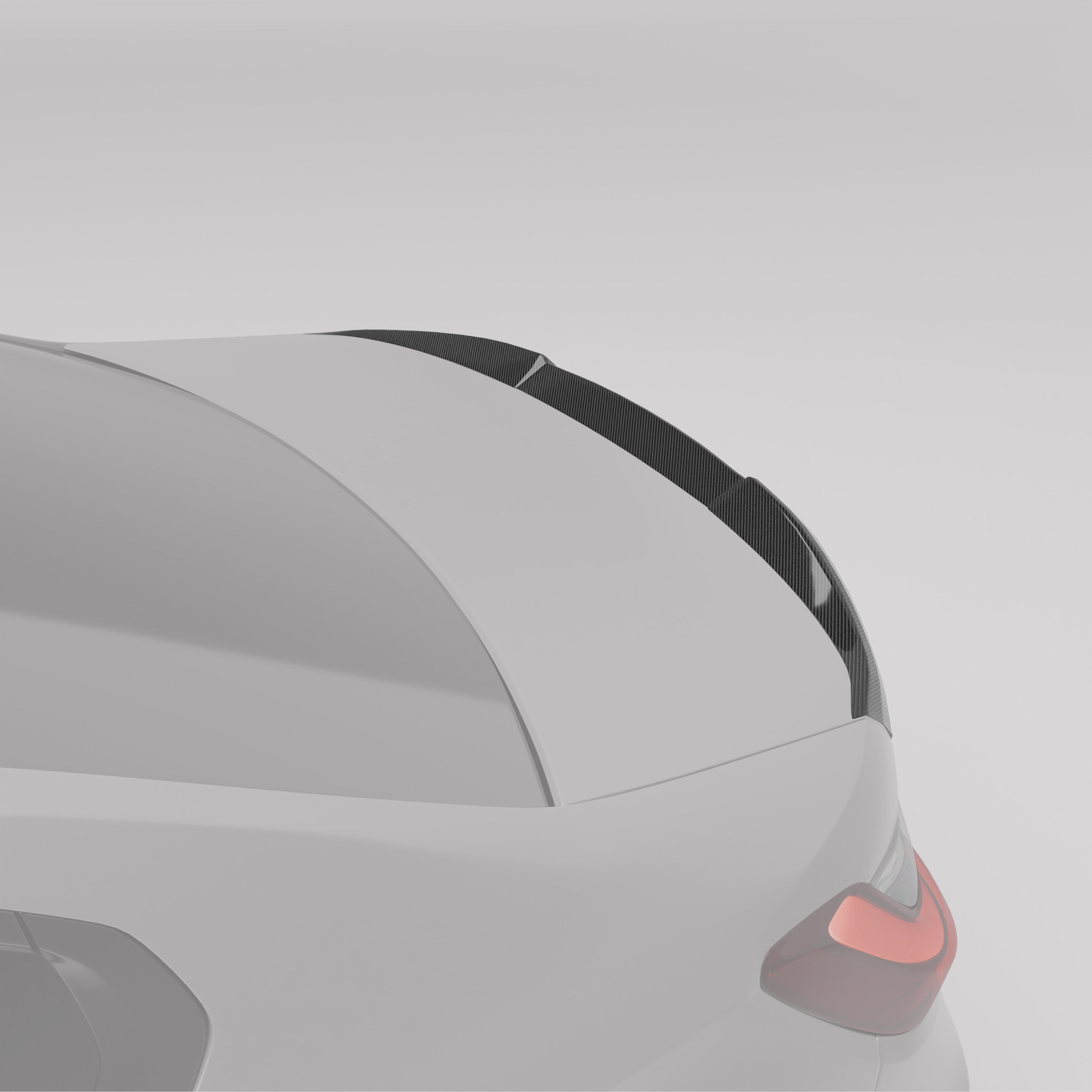 RevoZport Carbon Fiber Spoiler Compatible With BMW M3 G80