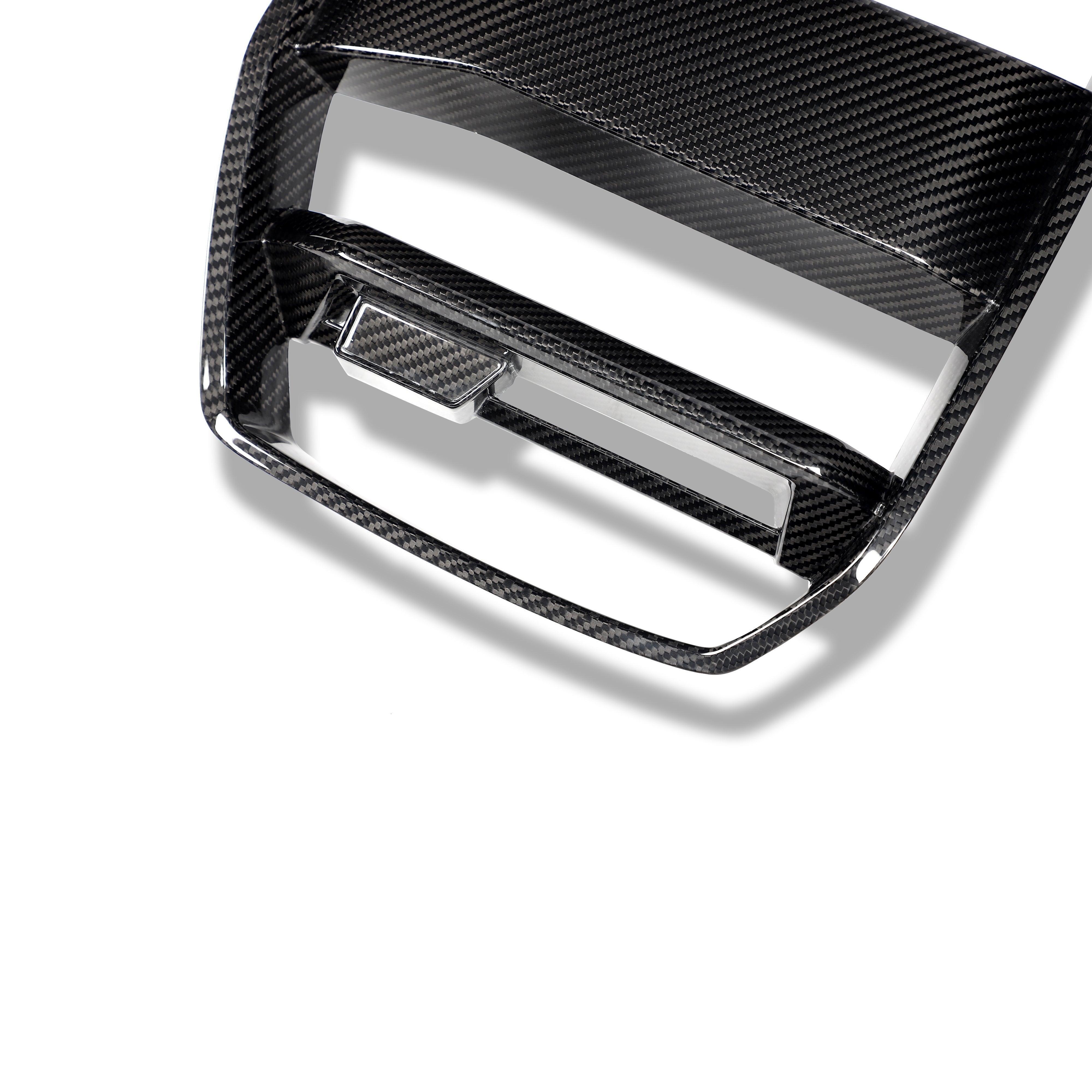 RevoZport Carbon Fiber Front Grill (with ACC) Compatible With BMW M3 G80