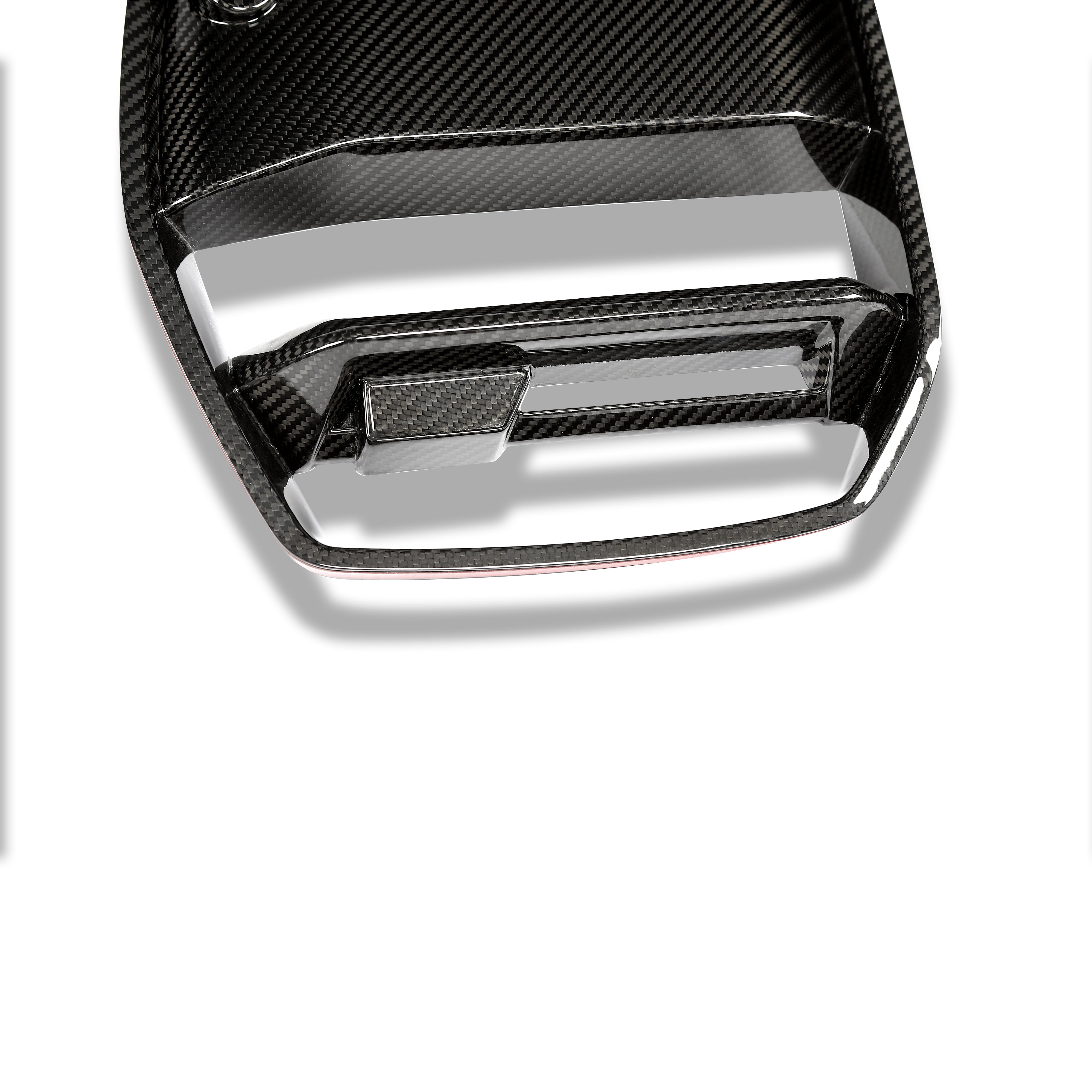 RevoZport Carbon Fiber Front Grill ( without ACC) Compatible With BMW M3 G81