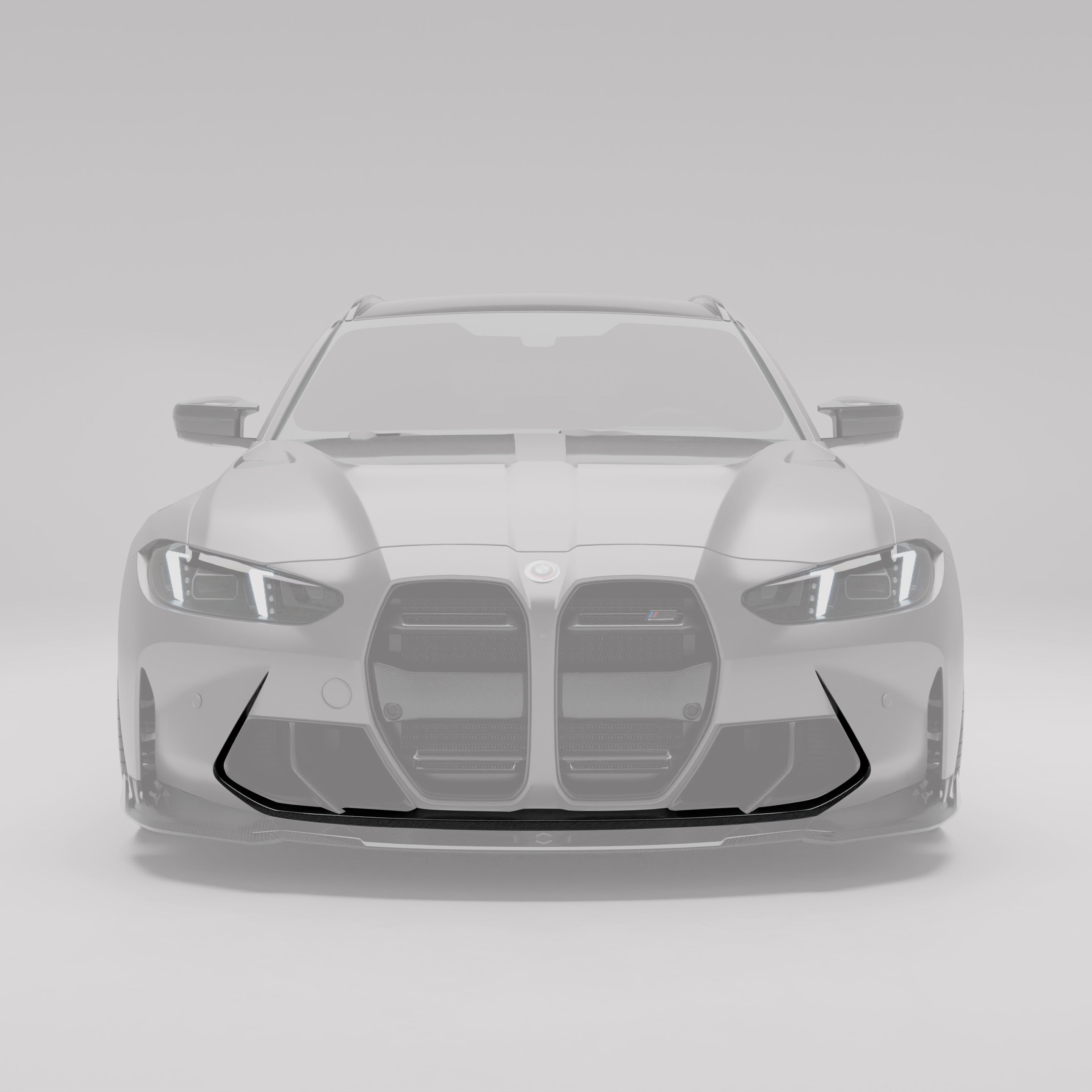RevoZport Carbon Fiber Front Trim Compatible With BMW M3 G81