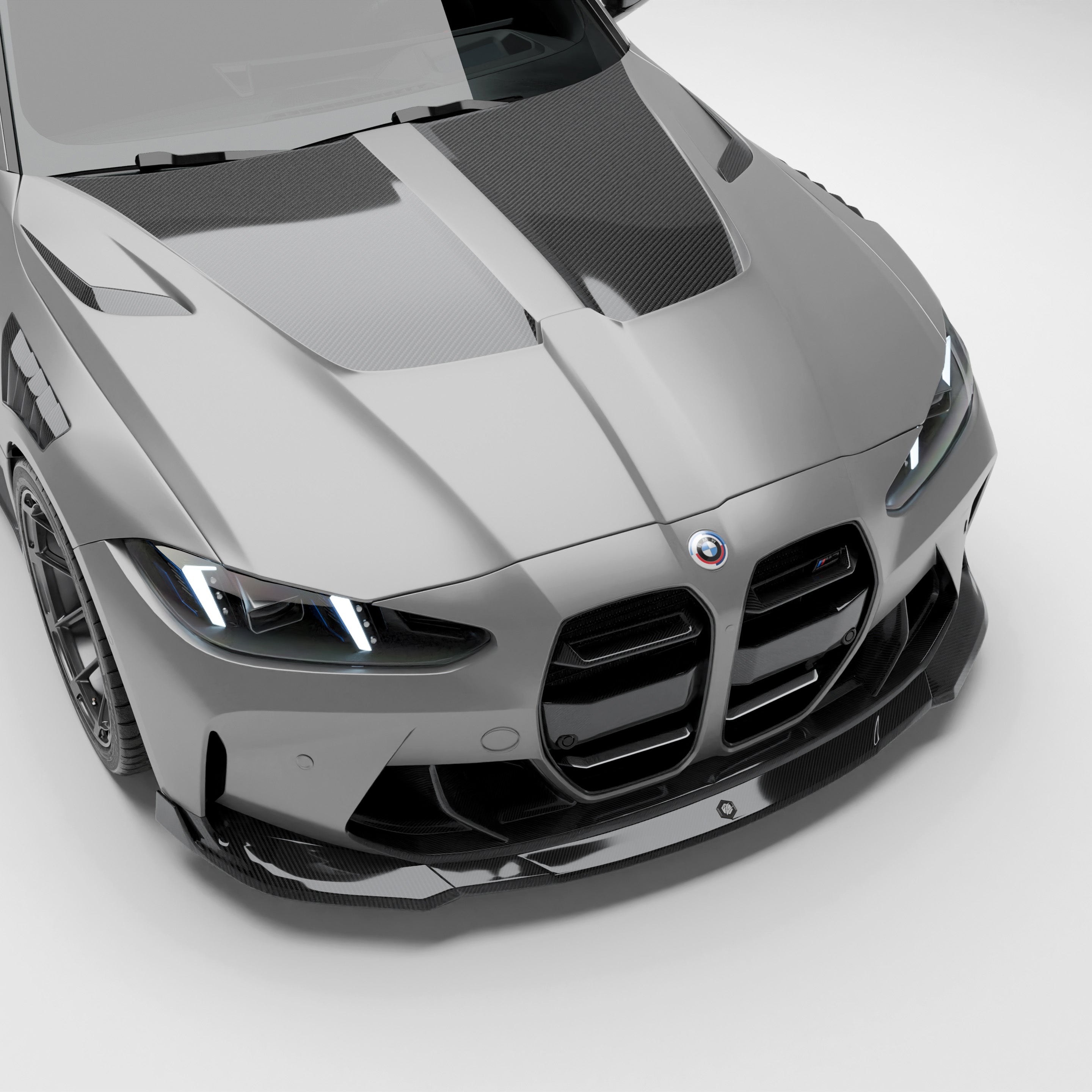 RevoZport Carbon Fiber Hood Compatible With BMW M3 G81