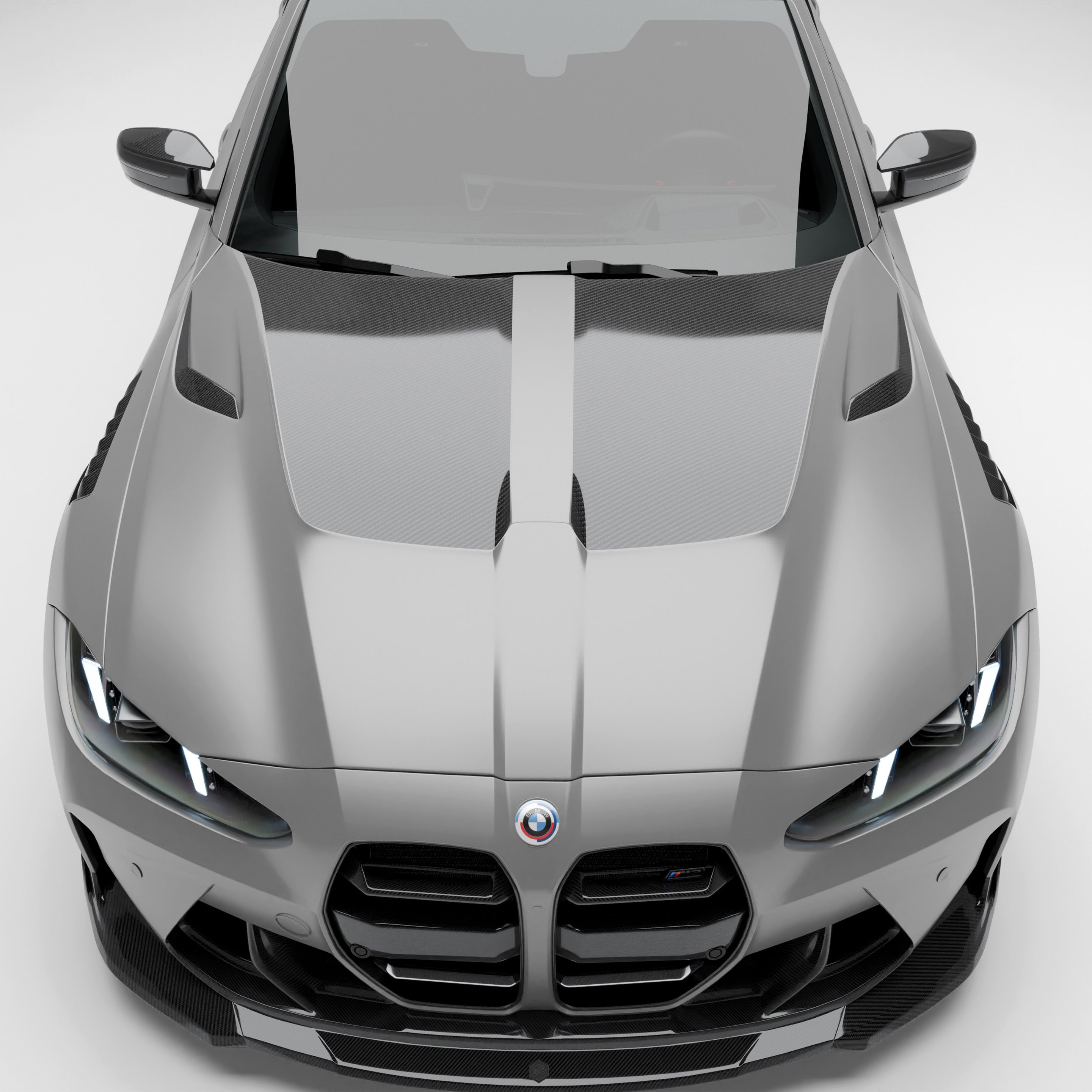 RevoZport Carbon Fiber Hood Compatible With BMW M3 G81