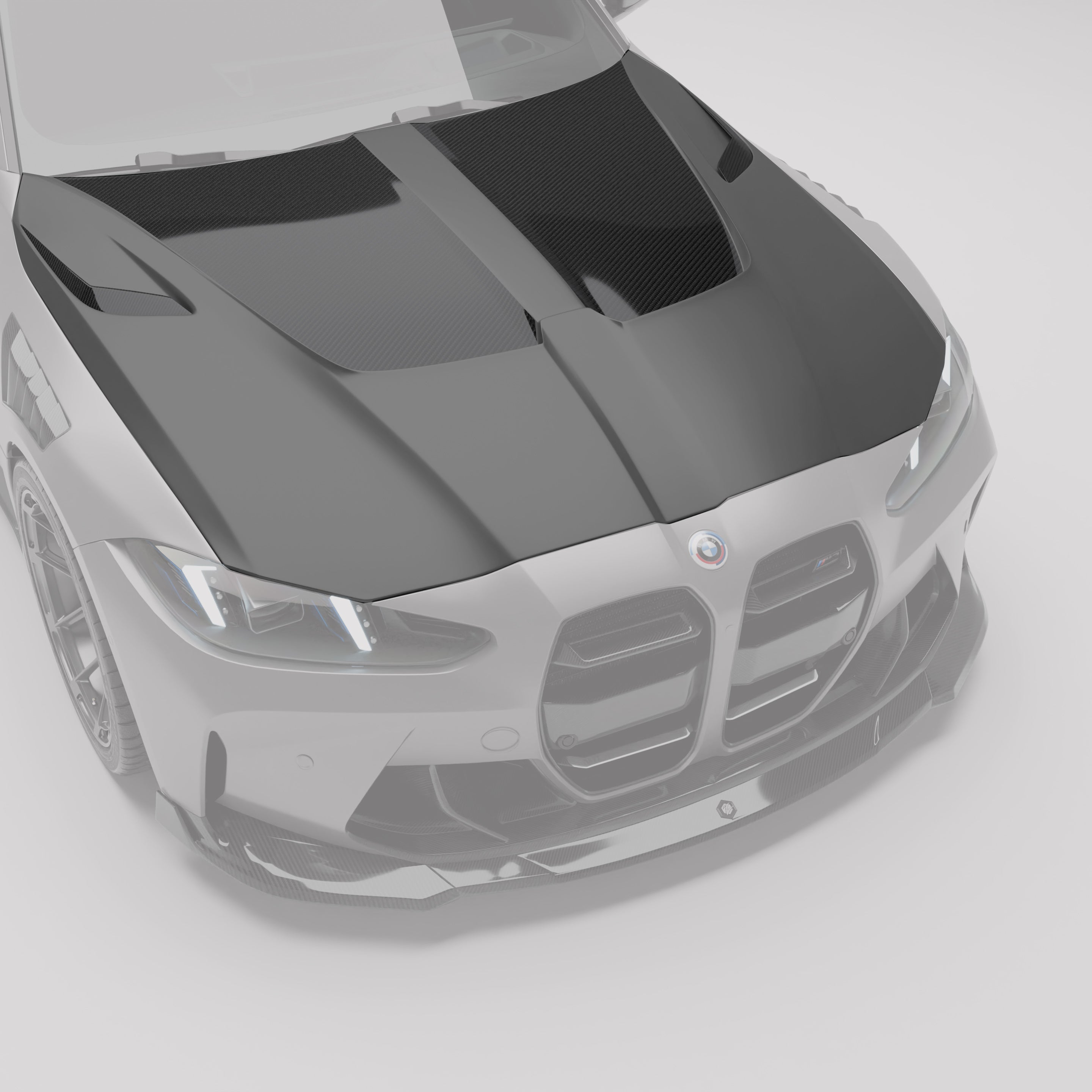RevoZport Carbon Fiber Hood Compatible With BMW M3 G81