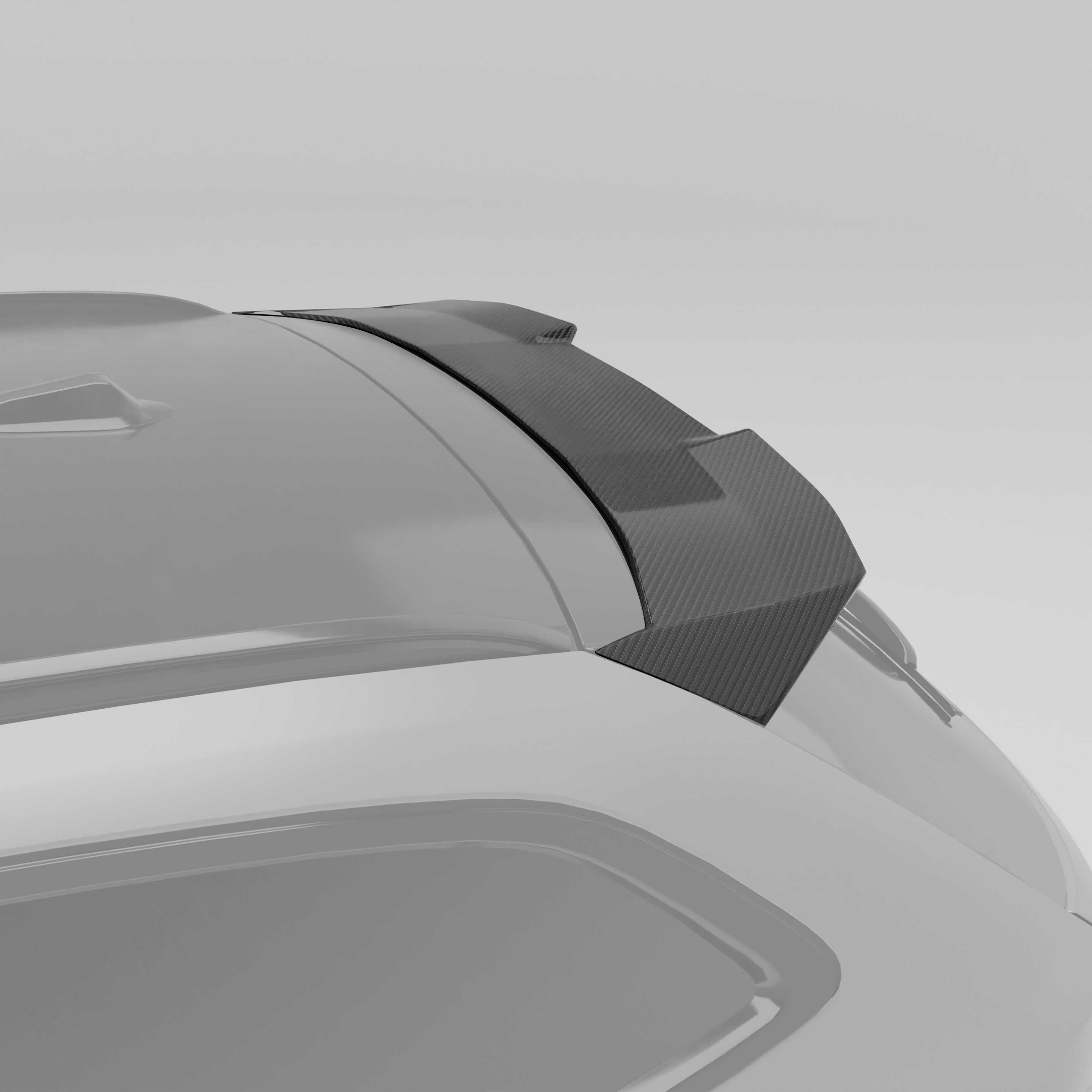RevoZport Carbon Fiber Roof Spoiler Compatible With BMW M3 G81