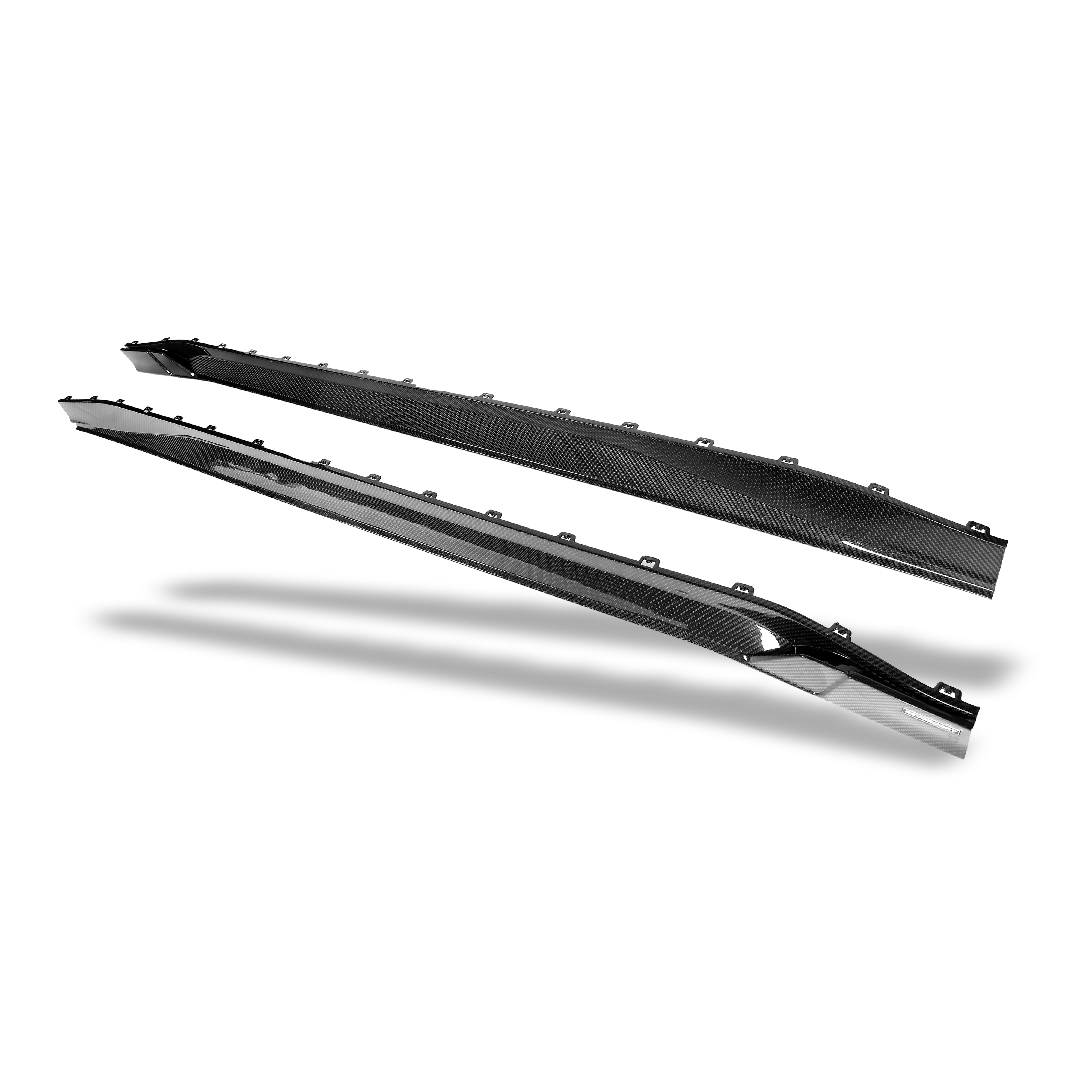 RevoZport Carbon Fiber Side Skirts Compatible With BMW M3 G81