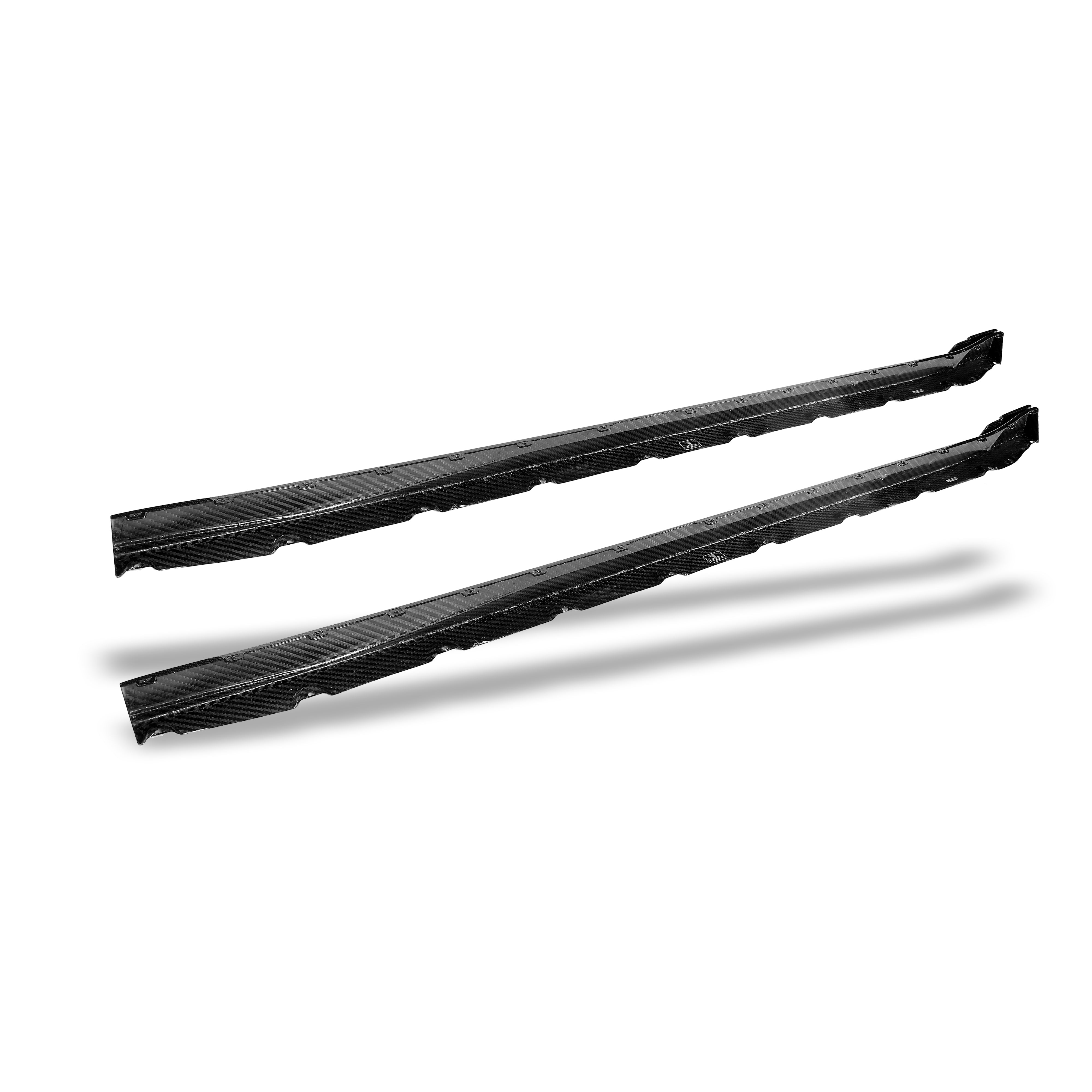 RevoZport Carbon Fiber Side Skirts Compatible With BMW M3 G81