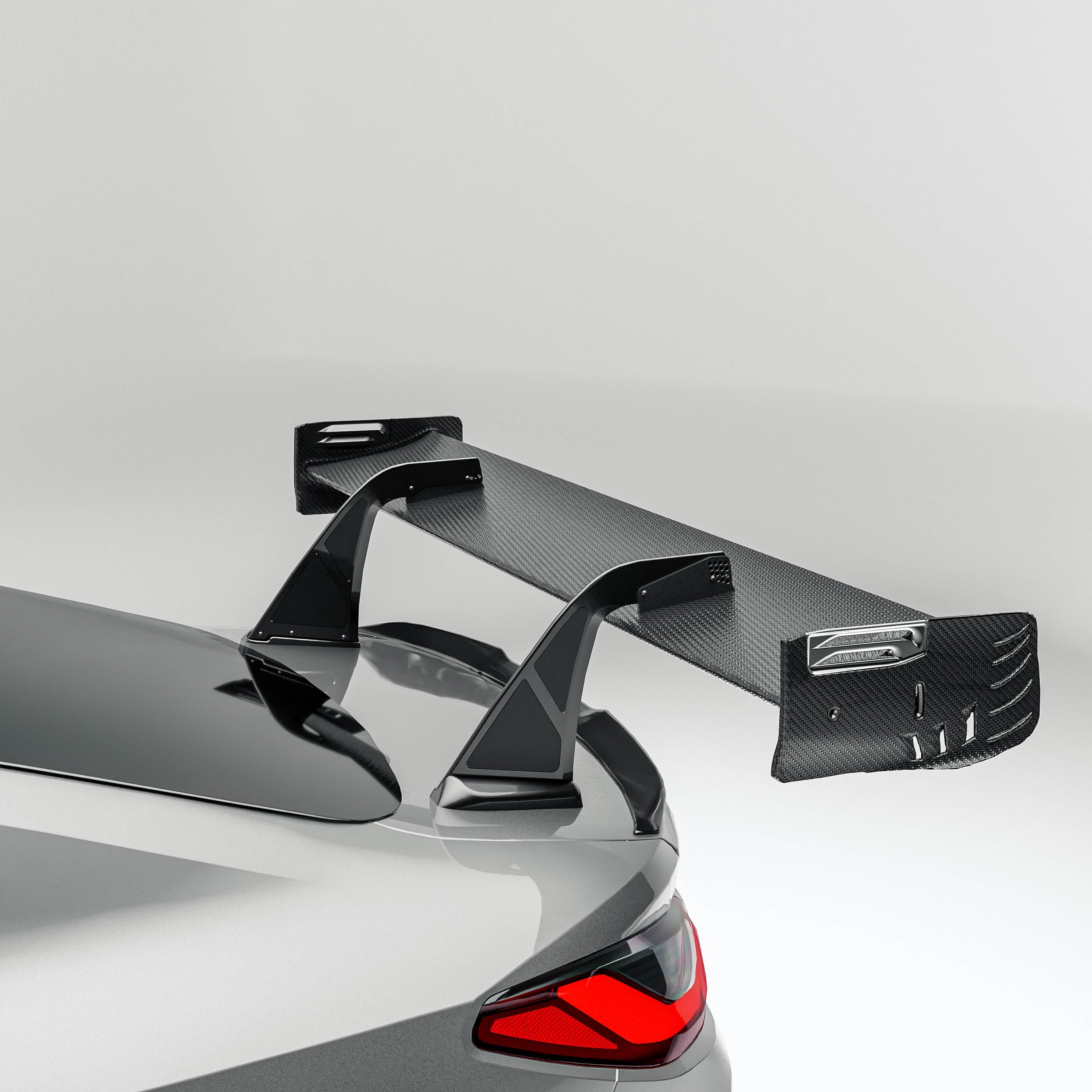 RevoZport Carbon Fiber Rear Wing Compatible With BMW M4 G82