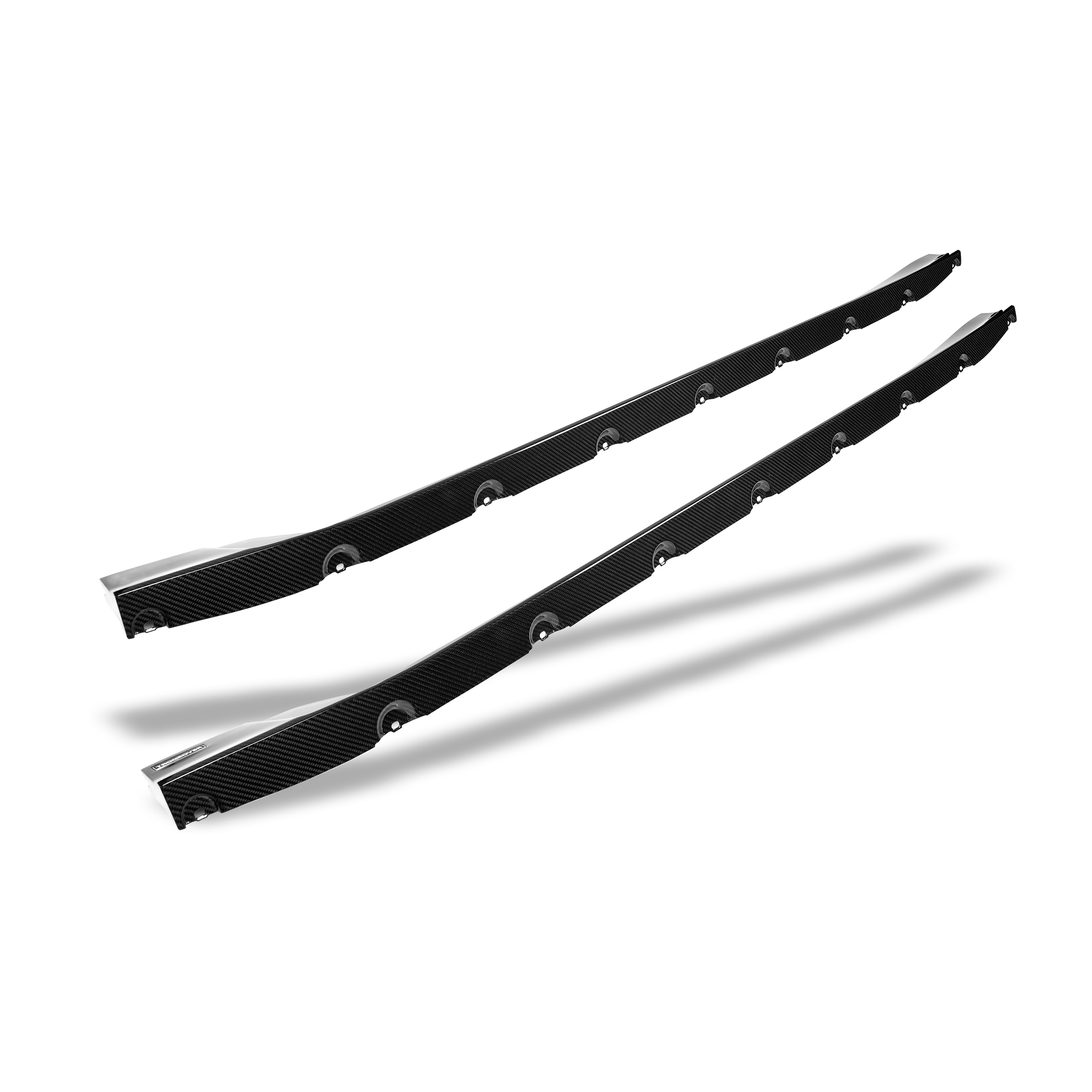 RevoZport Carbon Fiber Side Skirts Compatible With BMW M4 G82
