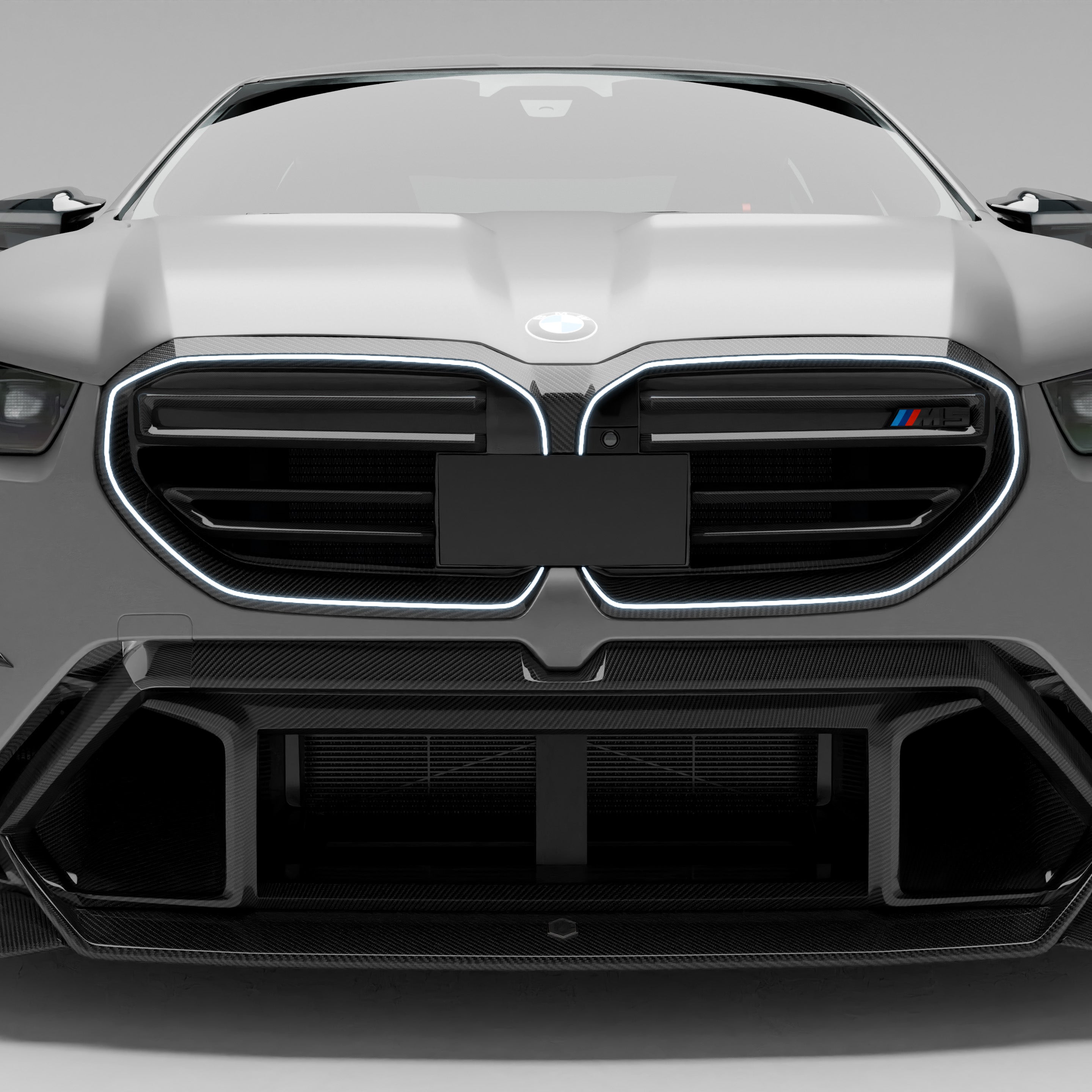 RevoZport Carbon Fiber Air Vents Compatible With BMW M5 G90