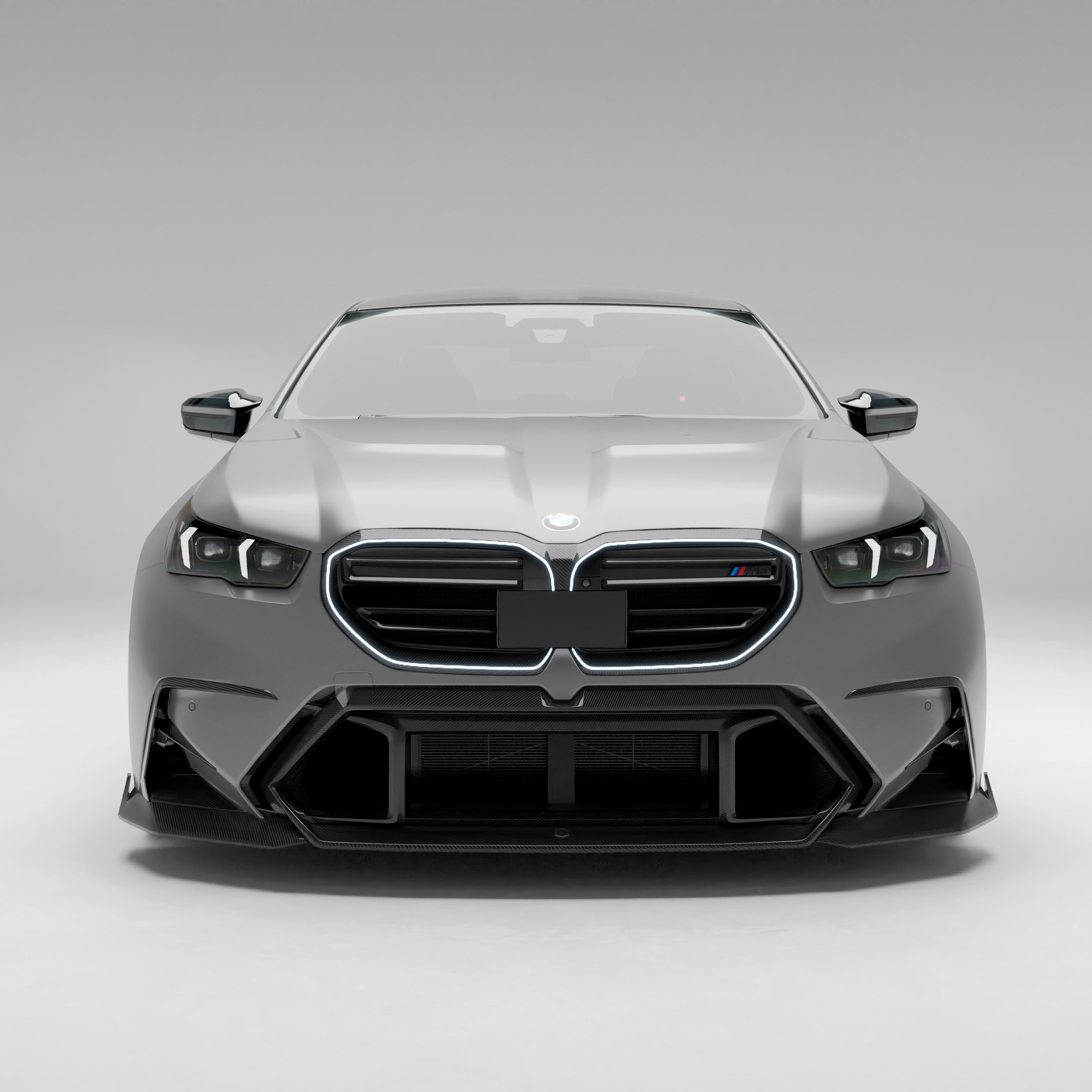 RevoZport Carbon Fiber Air Vents Compatible With BMW M5 G90