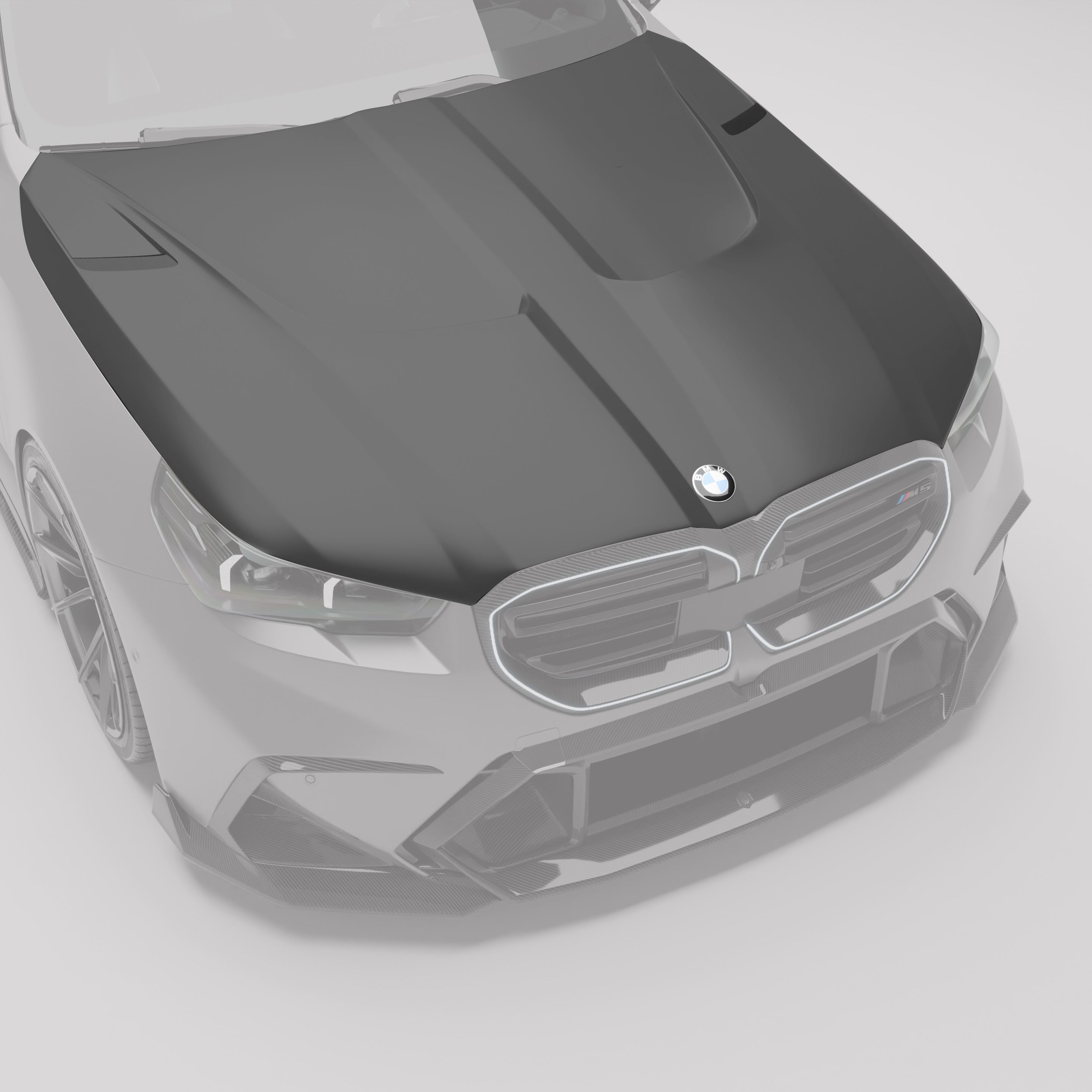 RevoZport Carbon Fiber Hood Compatible With BMW M5 G90
