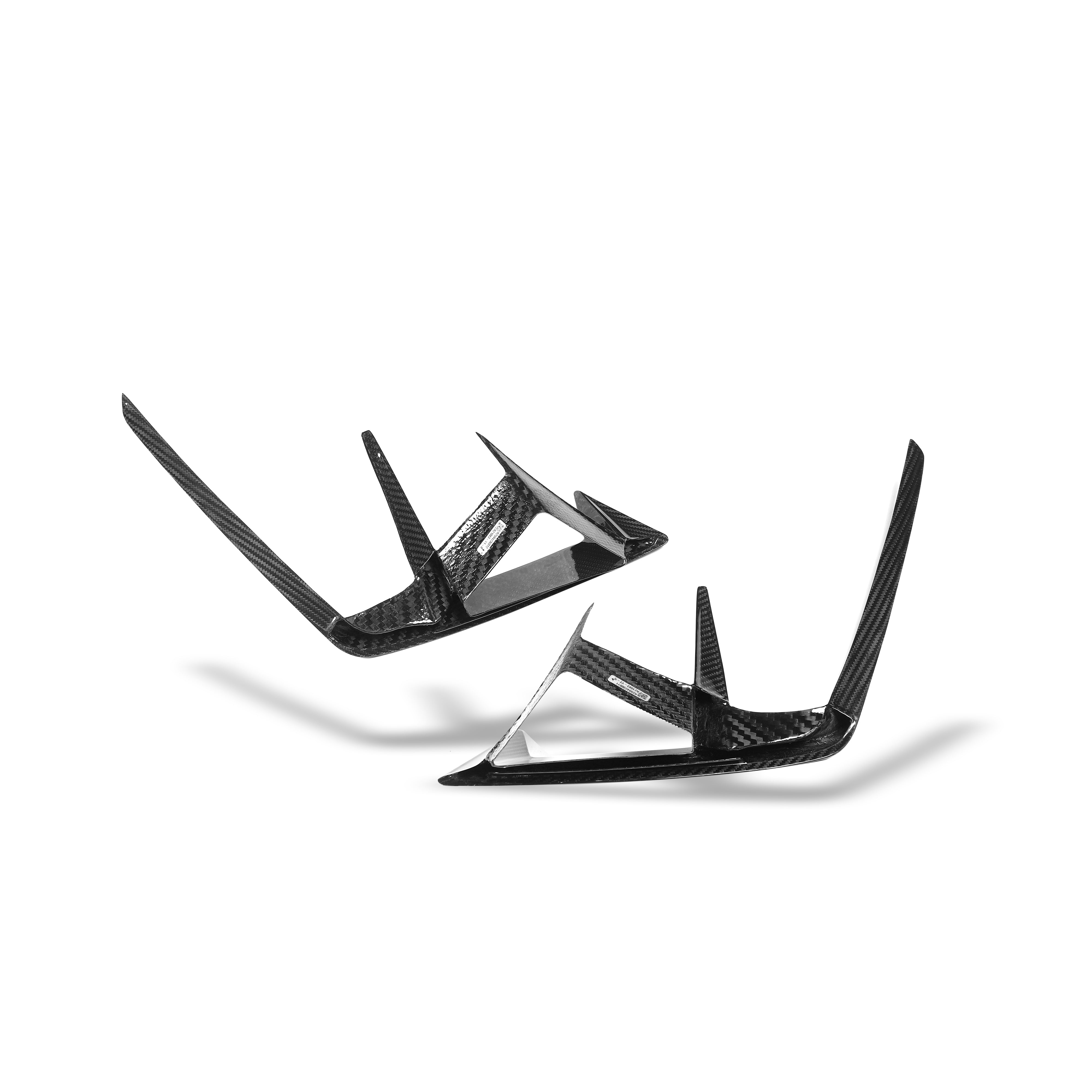 RevoZport Carbon Fiber Canards Compatible With BMW M5 G90
