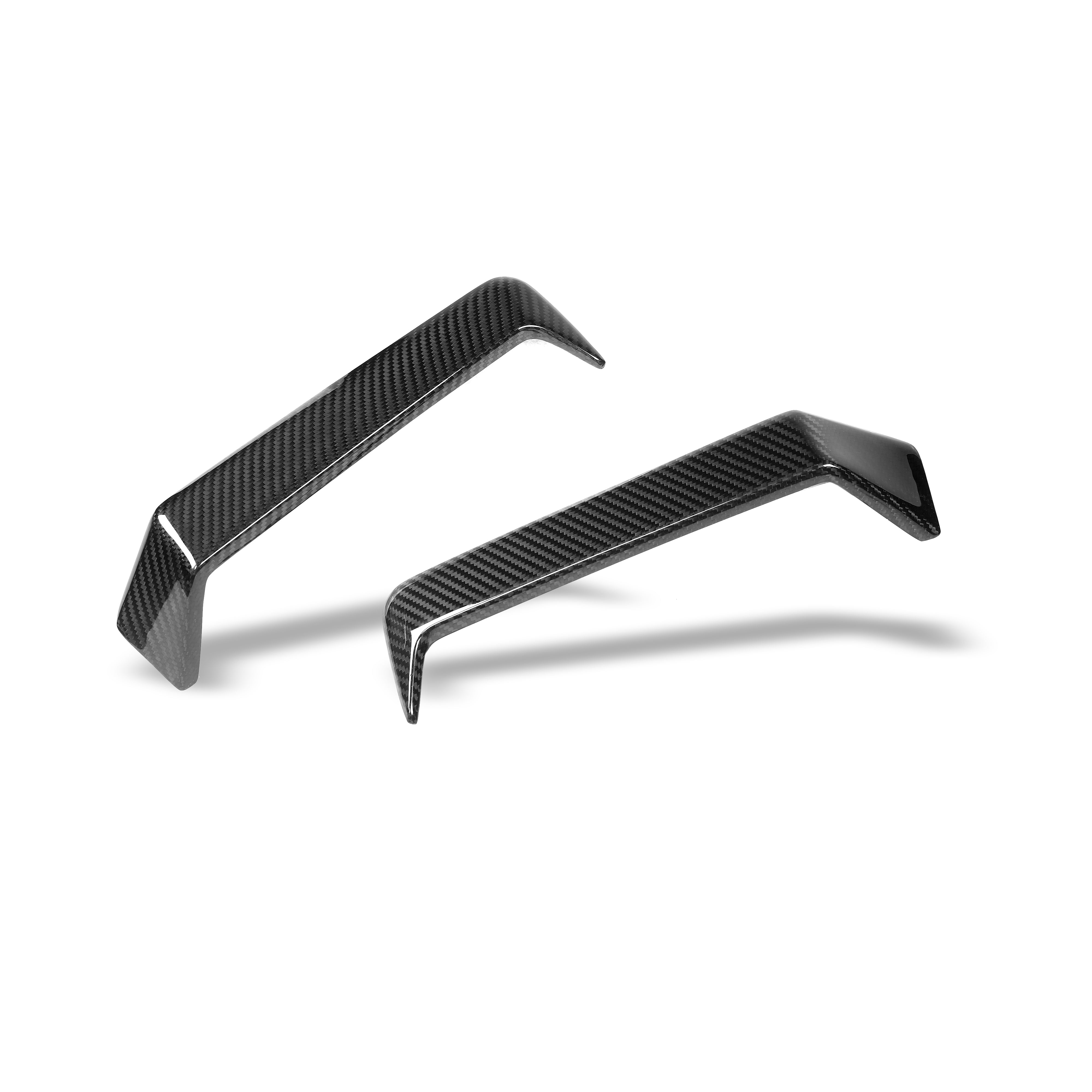 RevoZport Carbon Fiber Rear Canards Compatible With BMW M5 G90