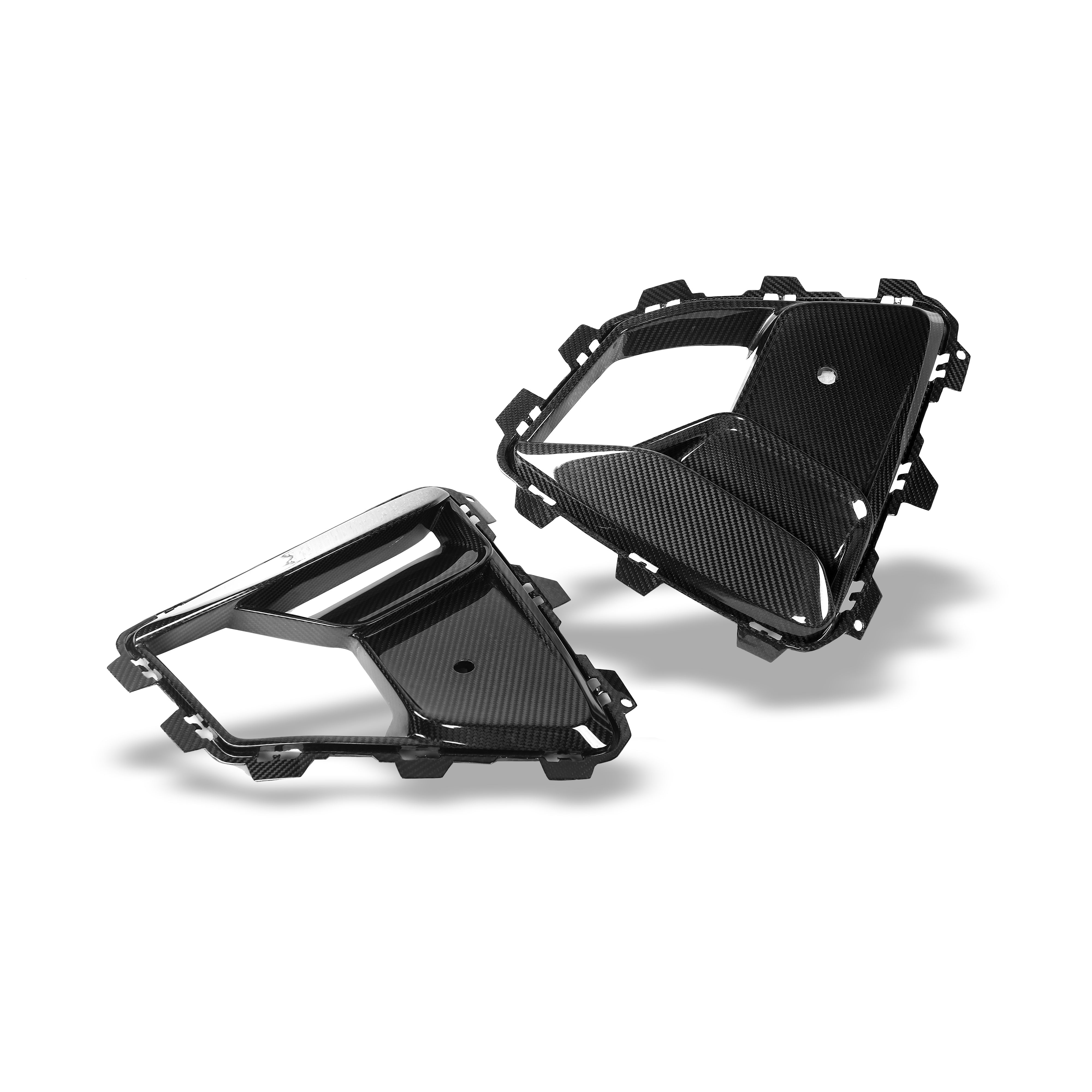 RevoZport Carbon Fiber Air Vents Compatible With BMW X5M F95 LCI