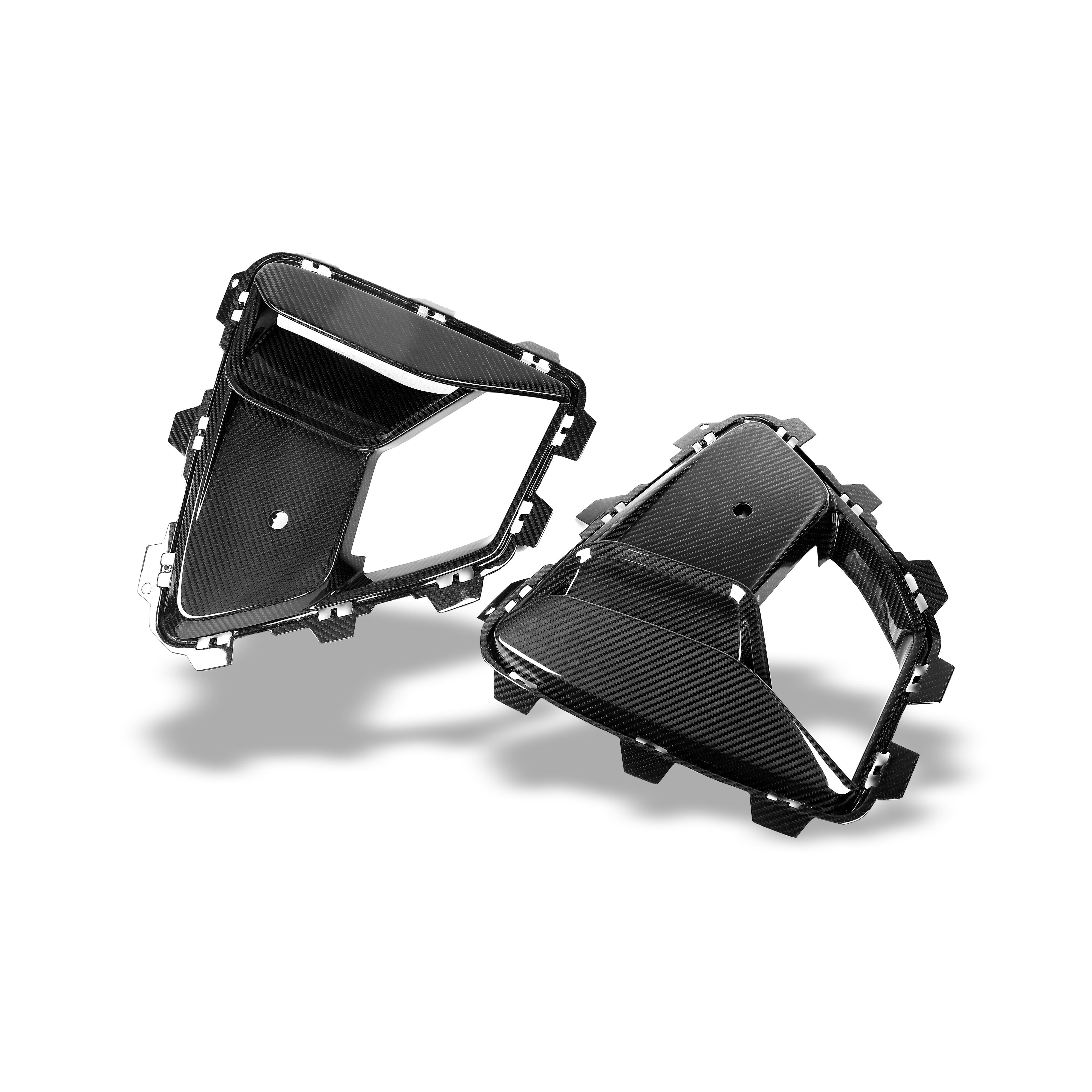 RevoZport Carbon Fiber Air Vents Compatible With BMW X5M F95 LCI