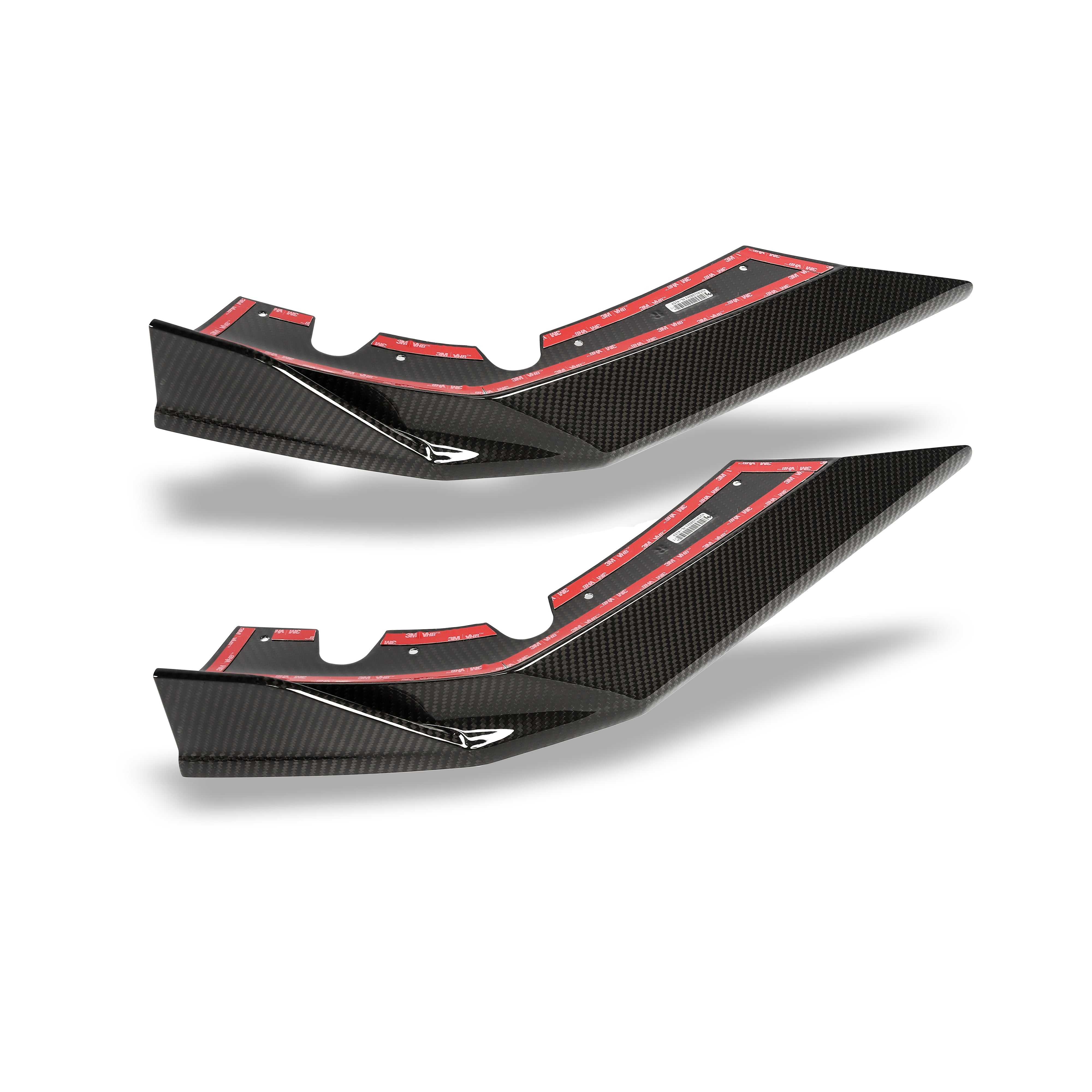 RevoZport Carbon Fiber Front Lip Compatible With BMW X5M F95 LCI