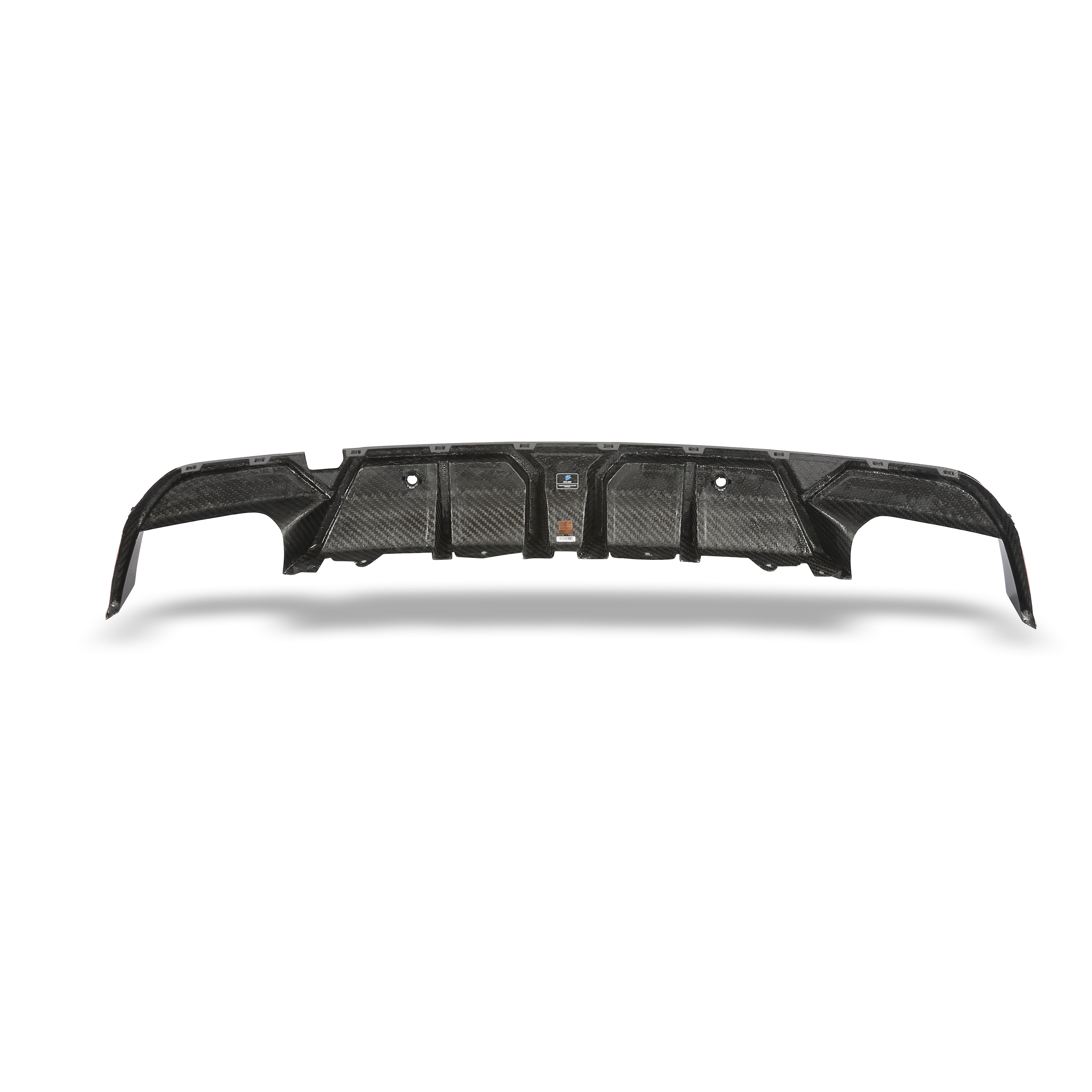 RevoZport Carbon Fiber Rear Diffuser Compatible With BMW X5M F95 LCI