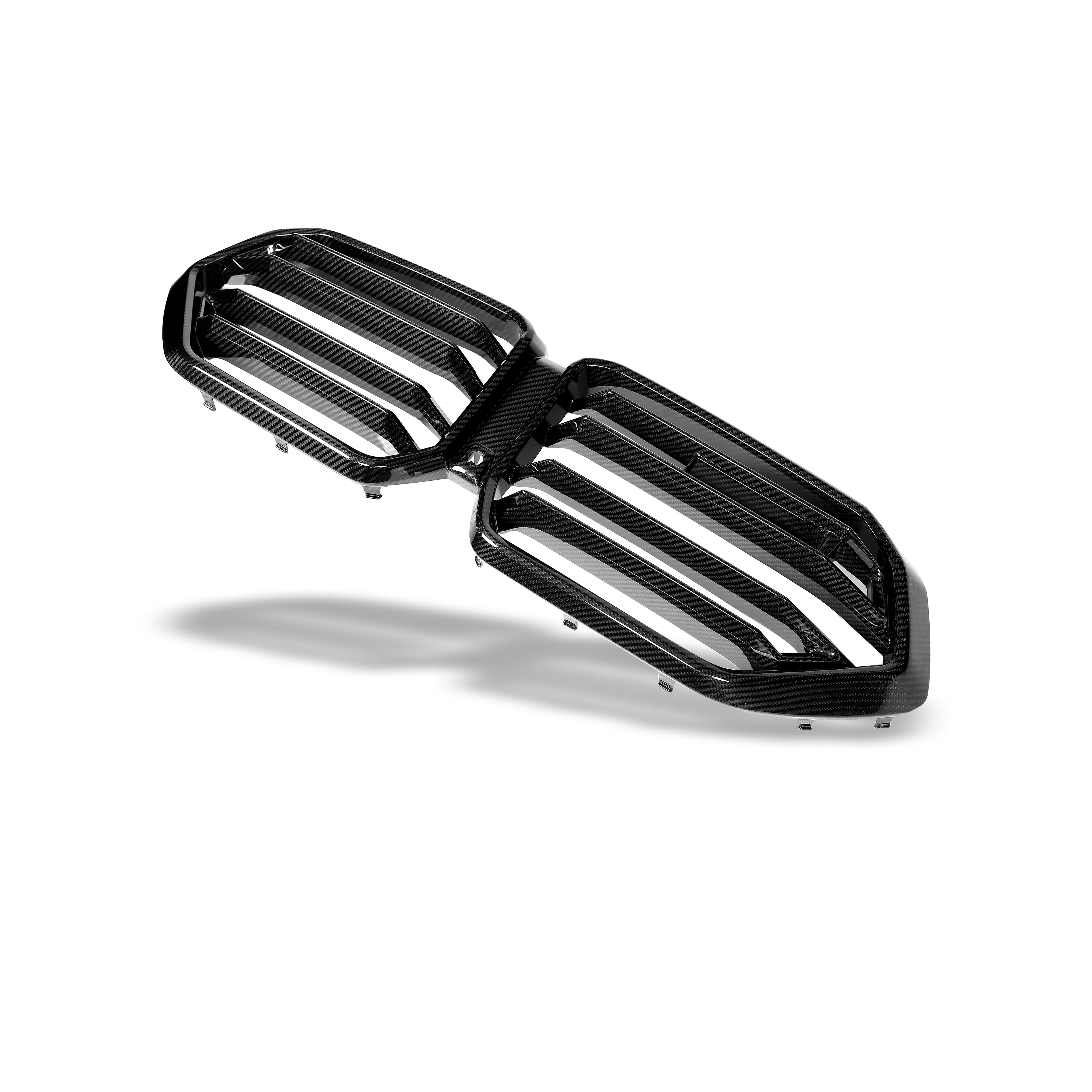 RevoZport Carbon Fiber Front Grill Compatible With BMW X5M F95 LCI
