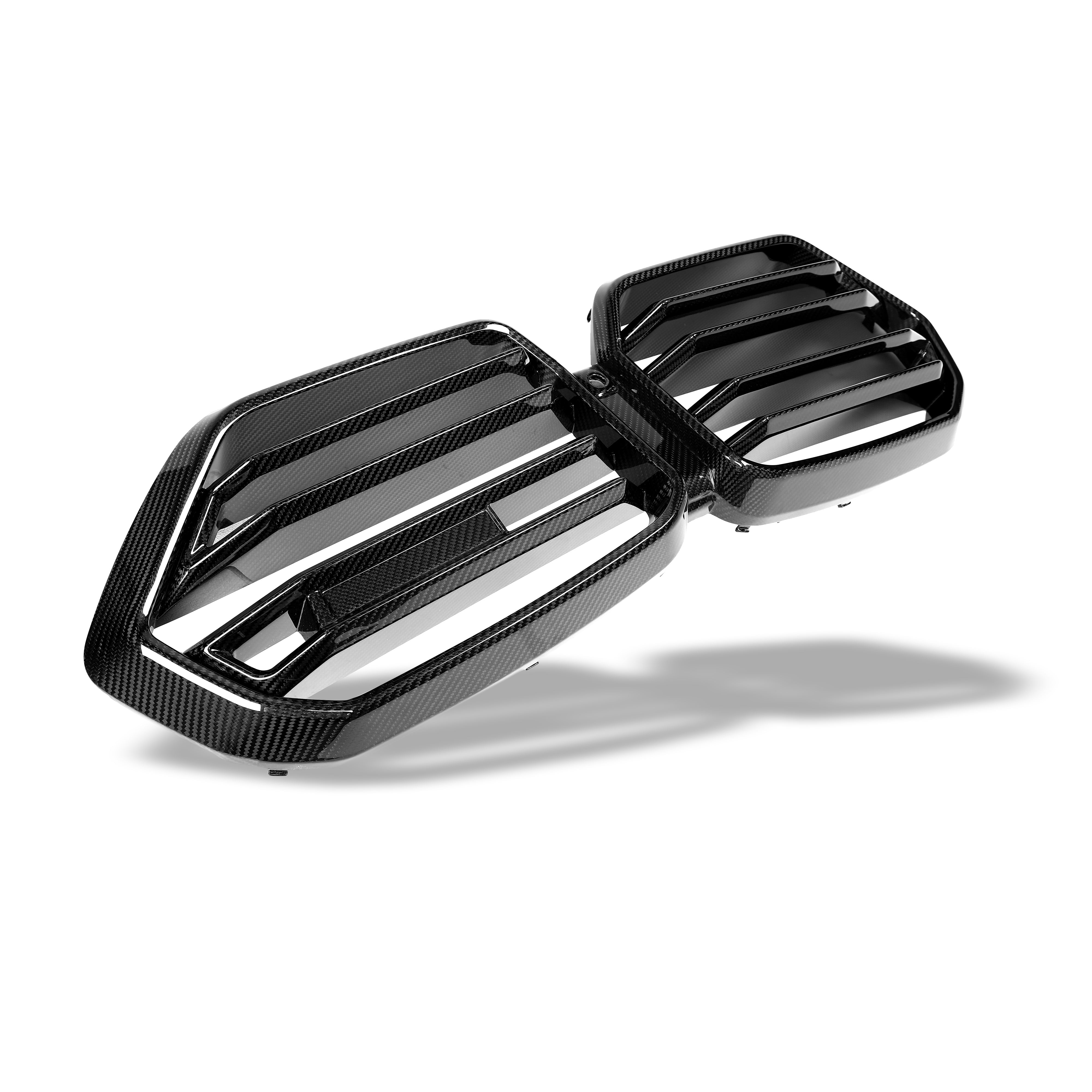 RevoZport Carbon Fiber Front Grill Compatible With BMW X5M F95 LCI