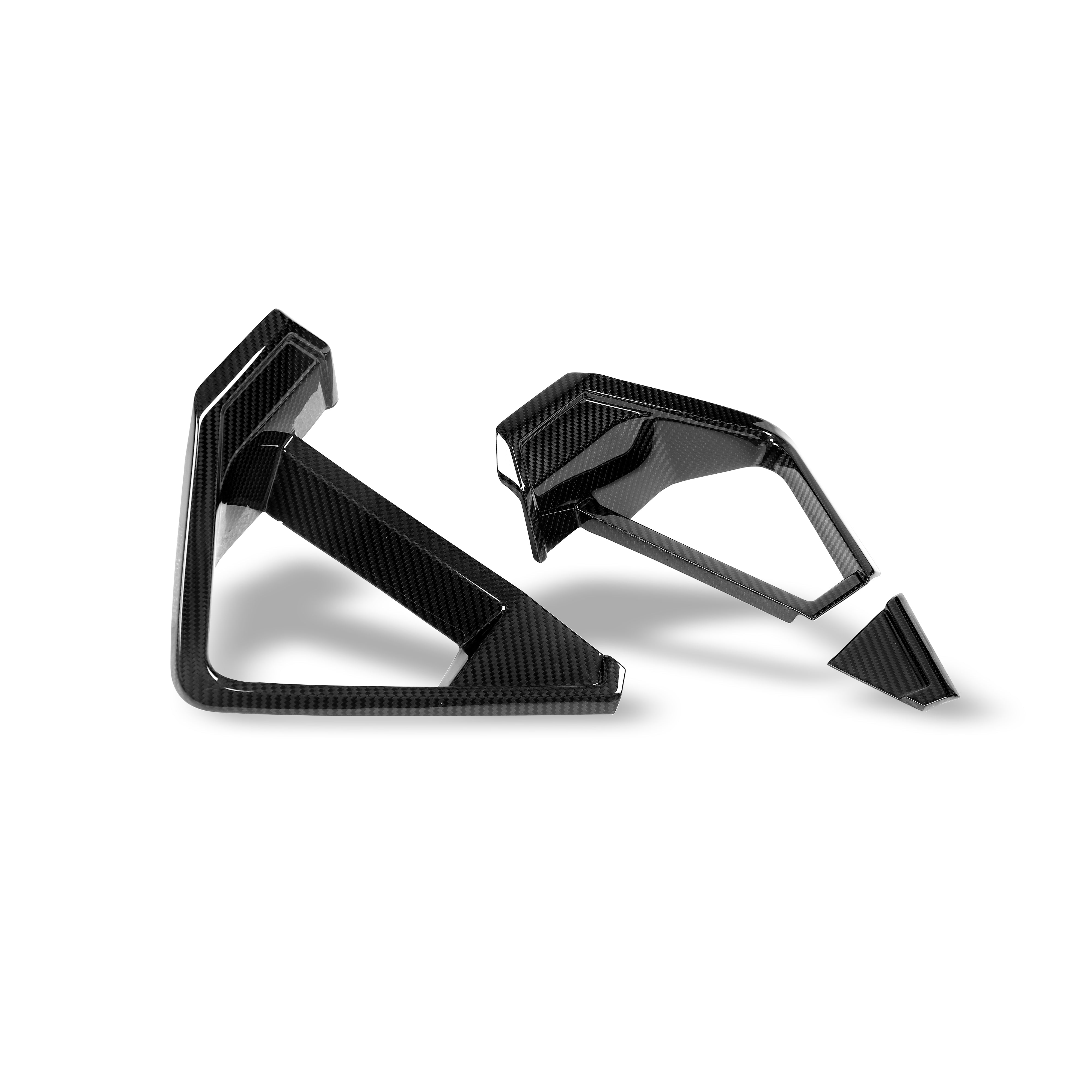 RevoZport Carbon Fiber Front Vents Compatible With BMW X6M F96 LCI