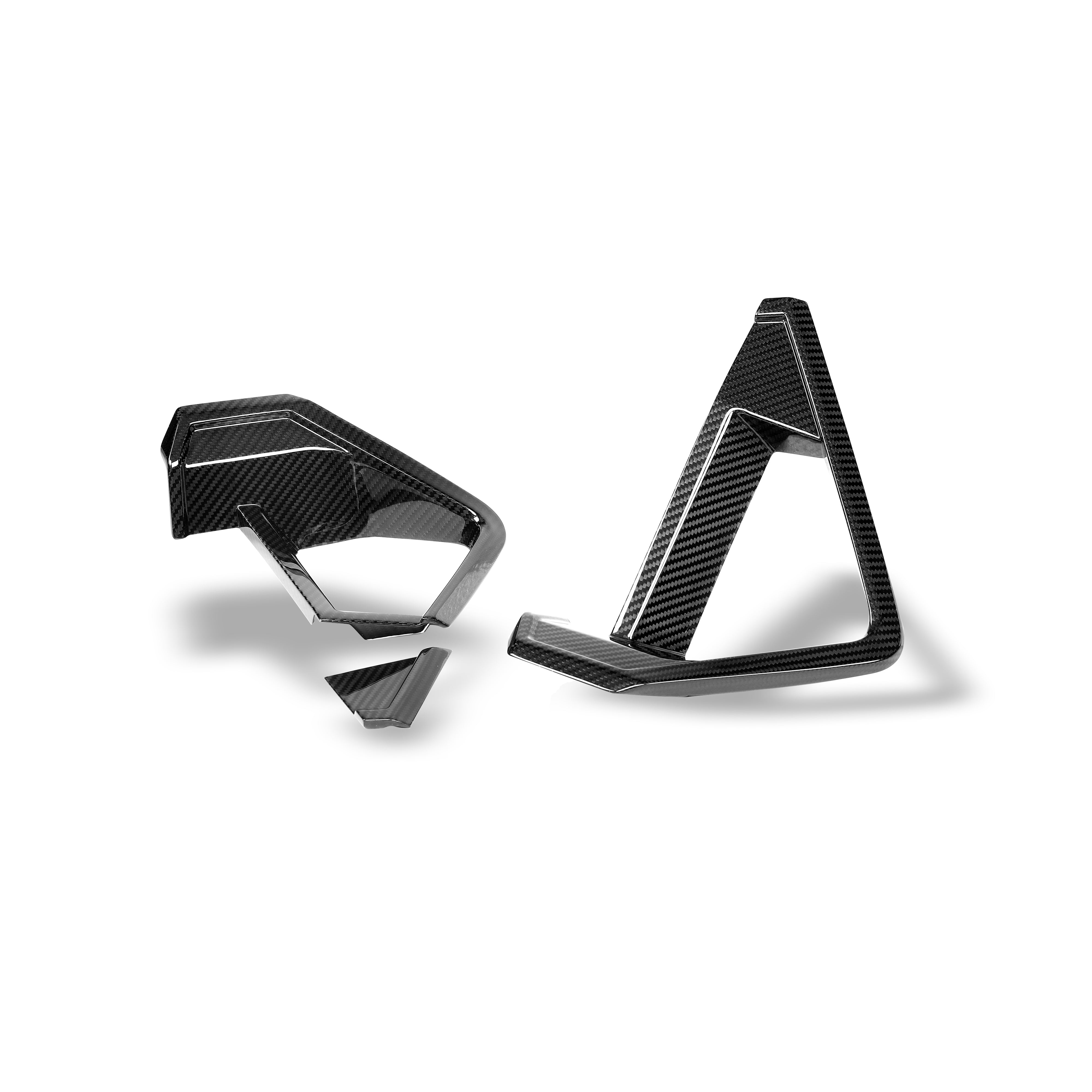 RevoZport Carbon Fiber Front Vents Compatible With BMW X6M F96 LCI