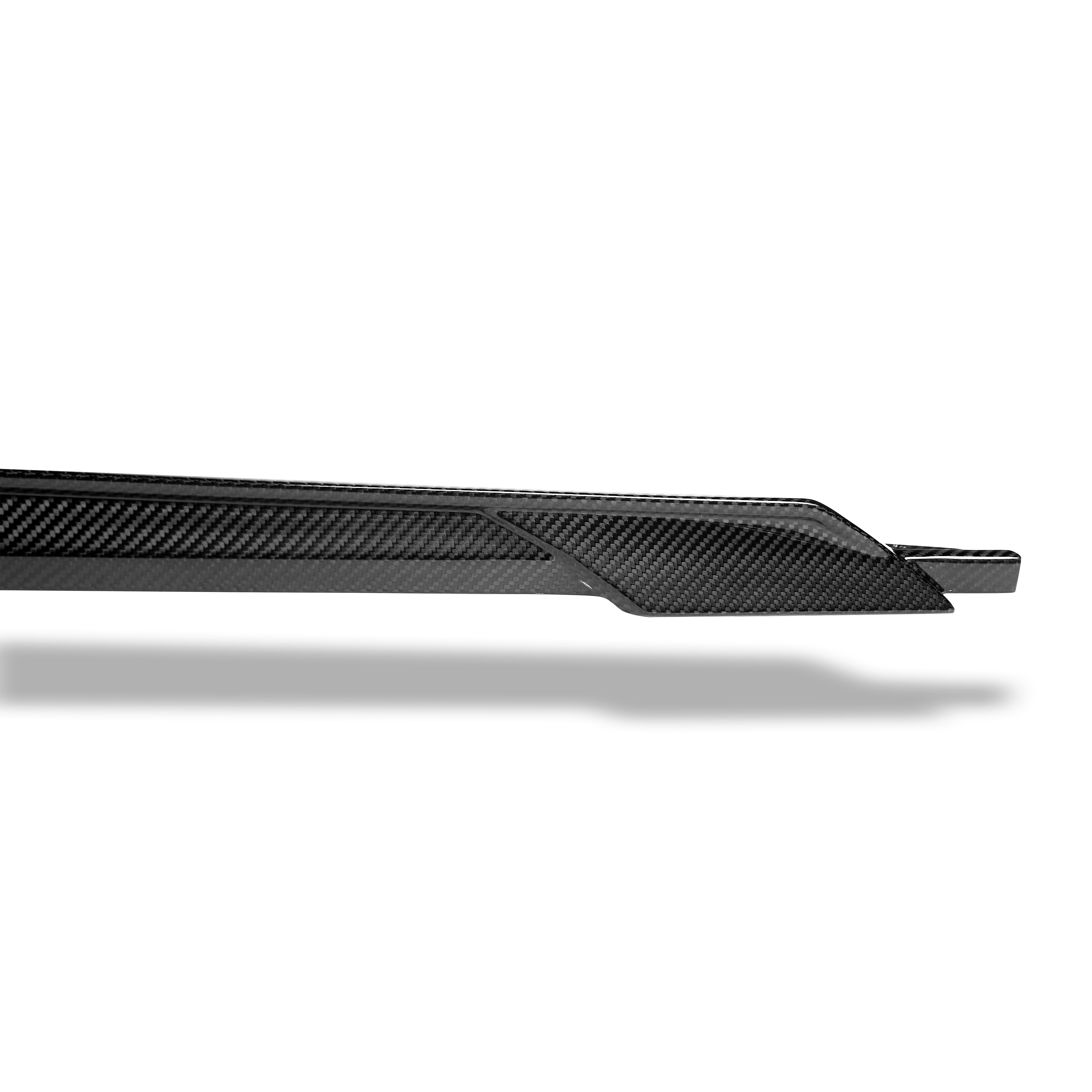 RevoZport Carbon Fiber Side Skirts Compatible With BMW X6M F96 LCI