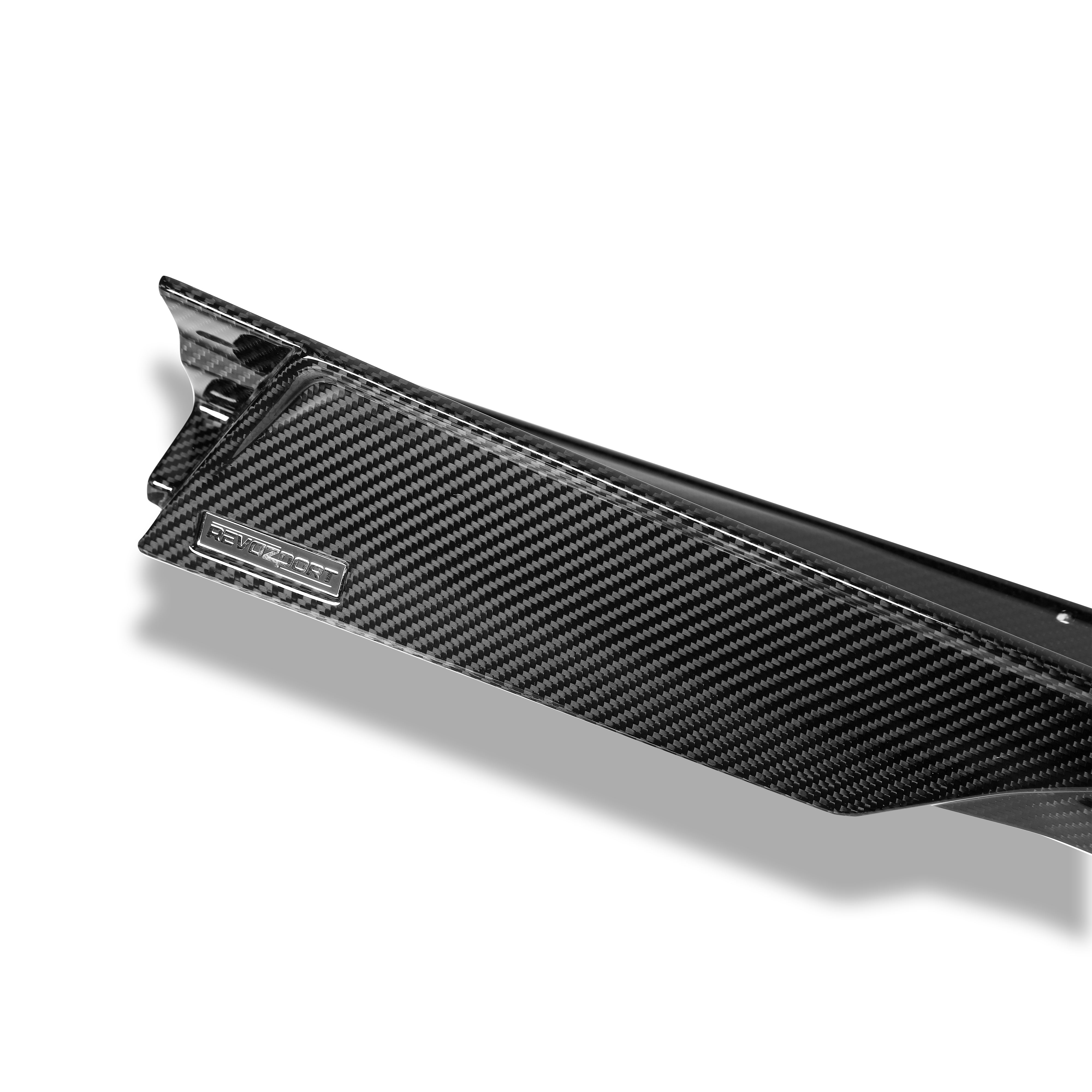 RevoZport Carbon Fiber Side Skirts Compatible With BMW X6M F96 LCI