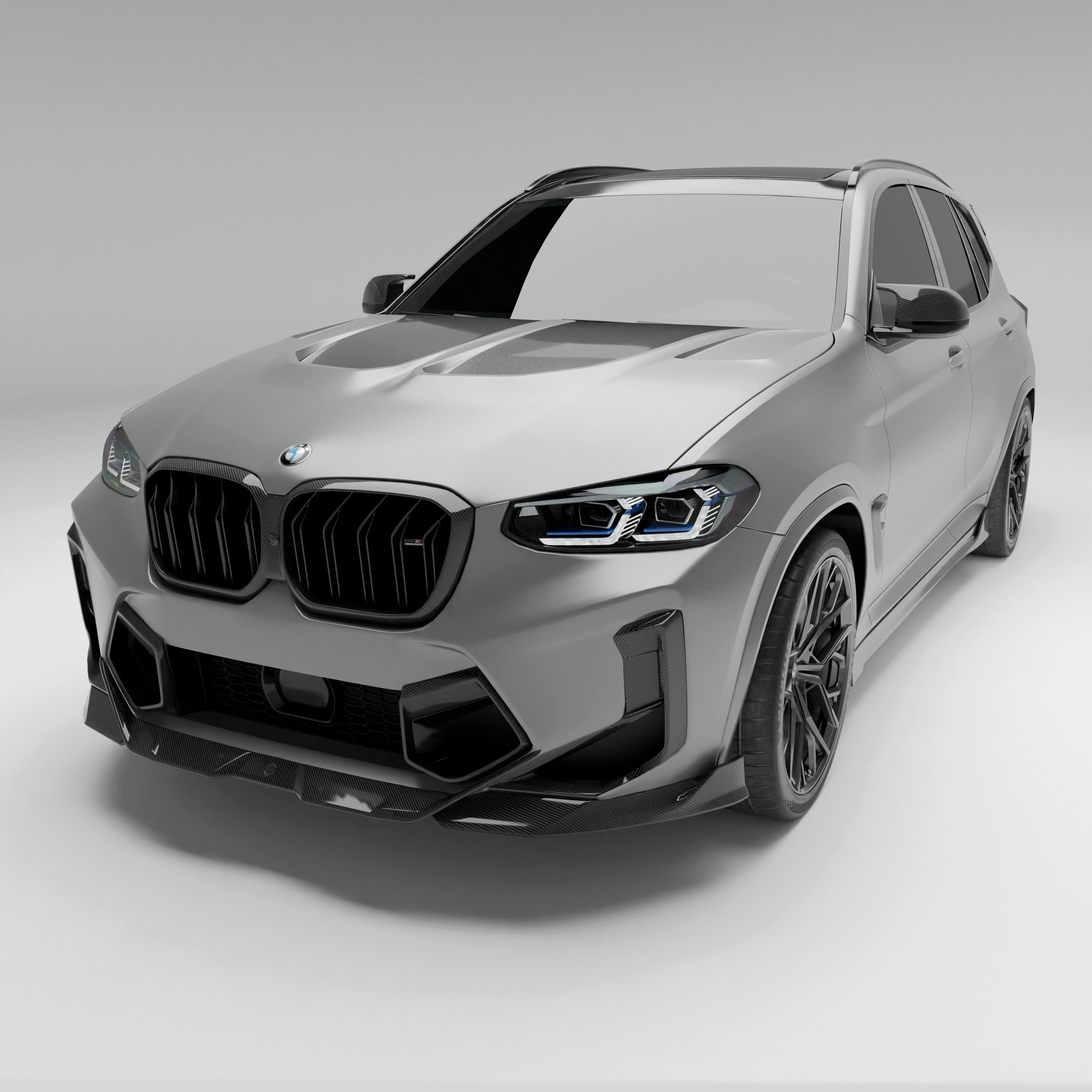 RevoZport Carbon Fiber Hood Compatible With BMW X3M F97 LCI