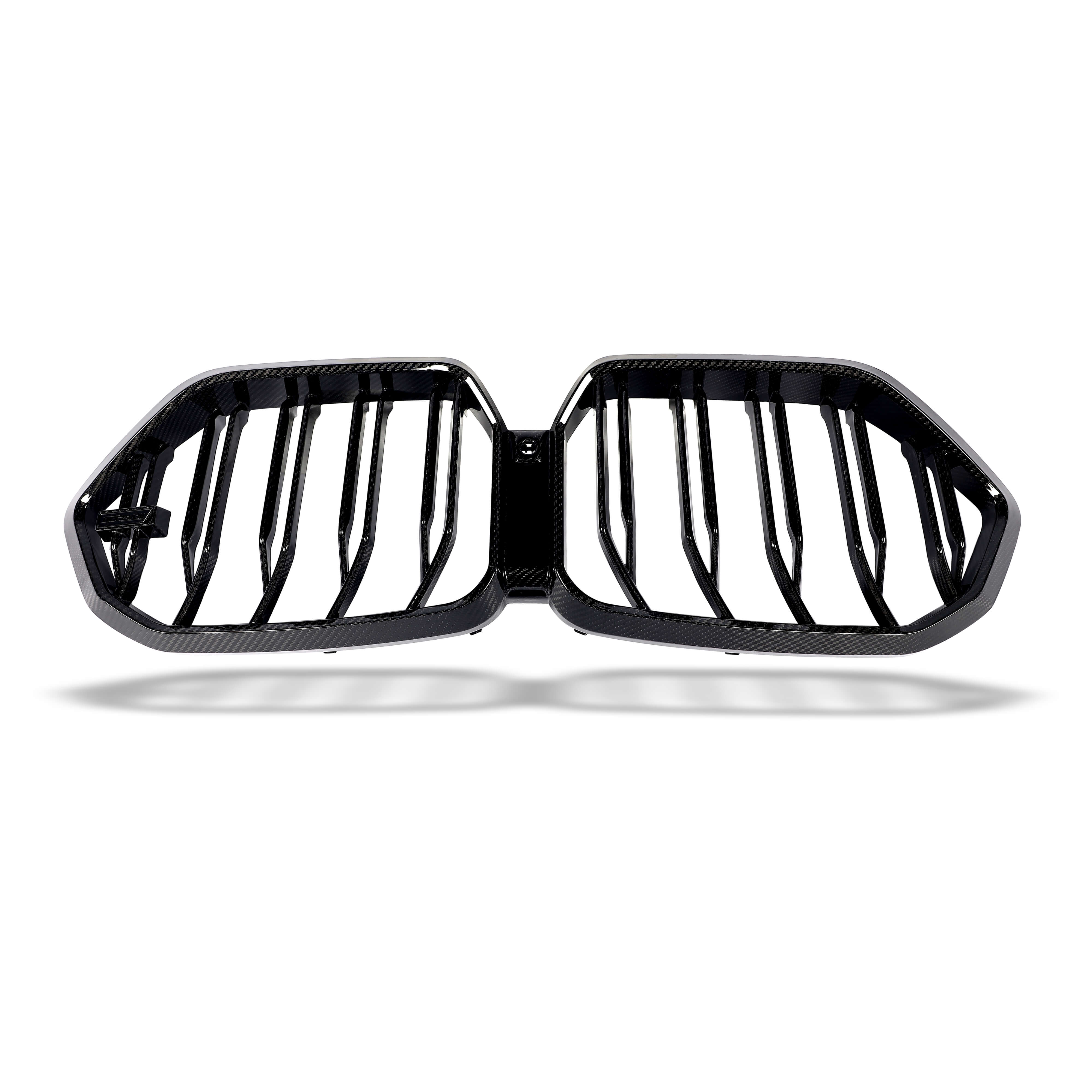 RevoZport Carbon Fiber Grille Compatible With BMW X6M F96 PRE LCI