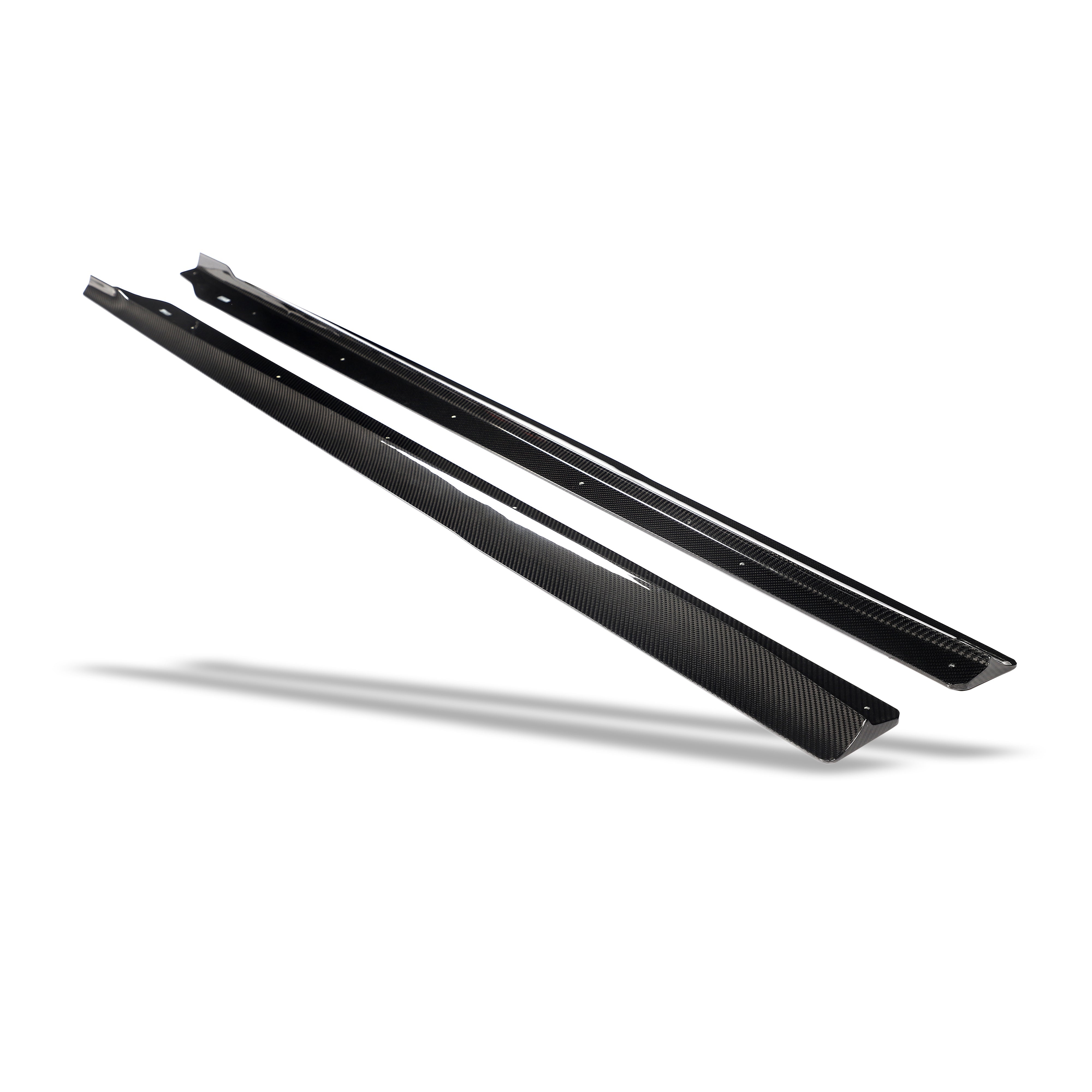 RevoZport Carbon Fiber Aero Side Skirts Compatible With BMW M2 G87
