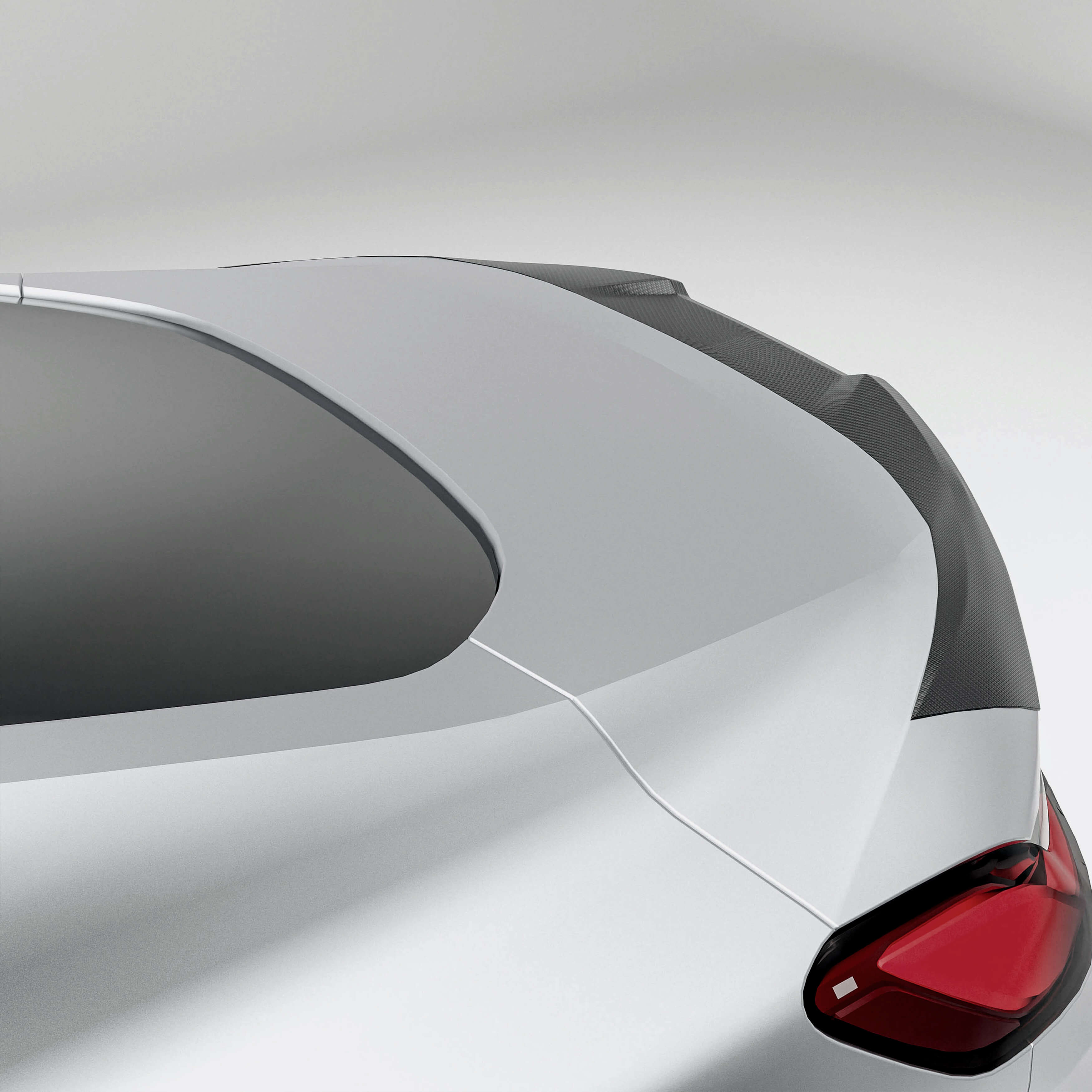 RevoZport Carbon Fiber Spoiler Compatible With BMW M8 F91 F92 G14 G15