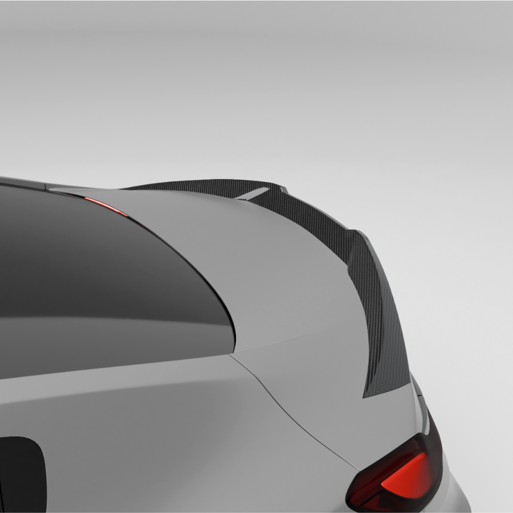 RevoZport Carbon Fiber Rear Spoiler Compatible With BMW M8 F93 G16