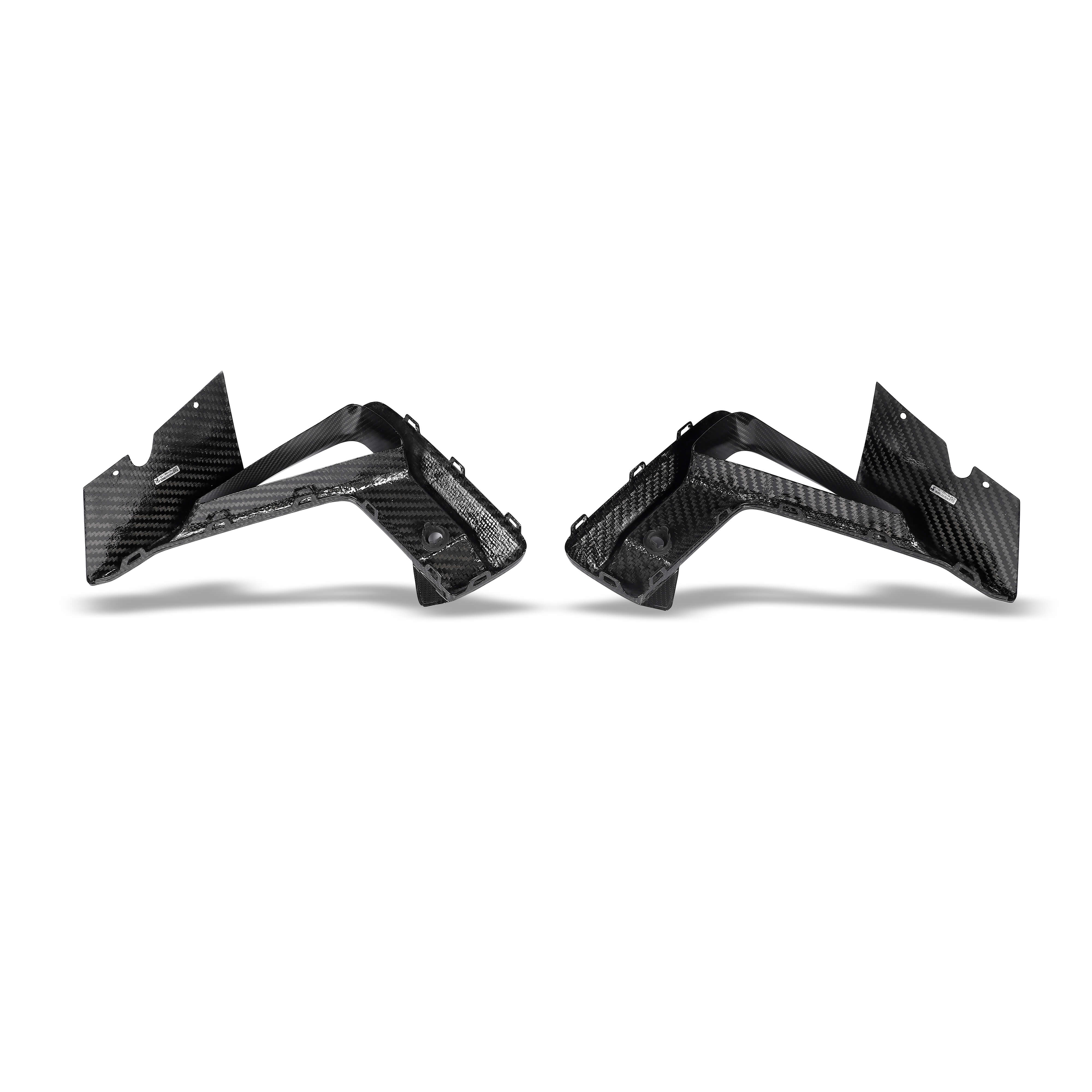 RevoZport Carbon Fiber Front Bumper Air Intake Covers Compatible With BMW X3M F97 LCI
