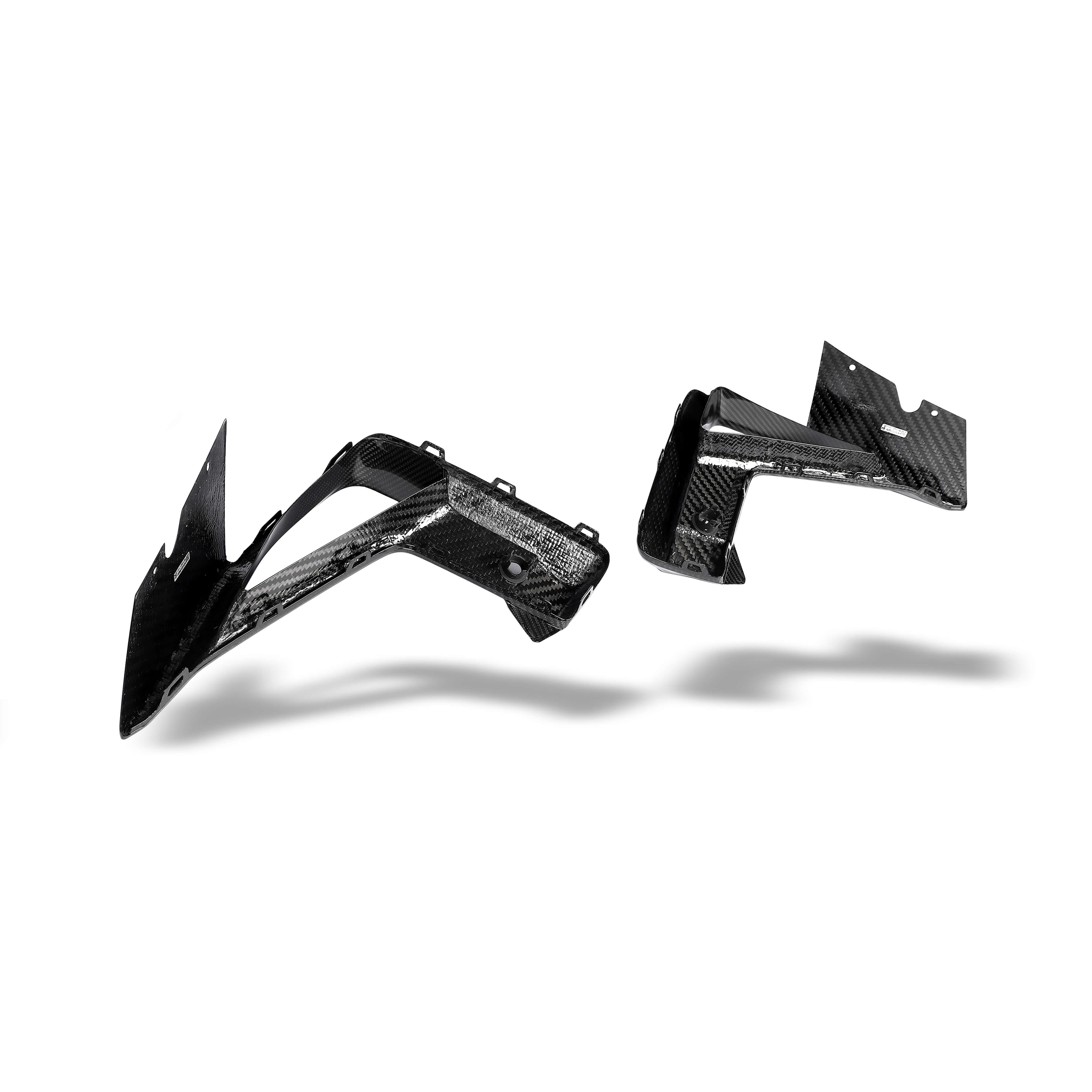 RevoZport Carbon Fiber Bumper Air Intake Covers Compatible With BMW X4M F98 LCI