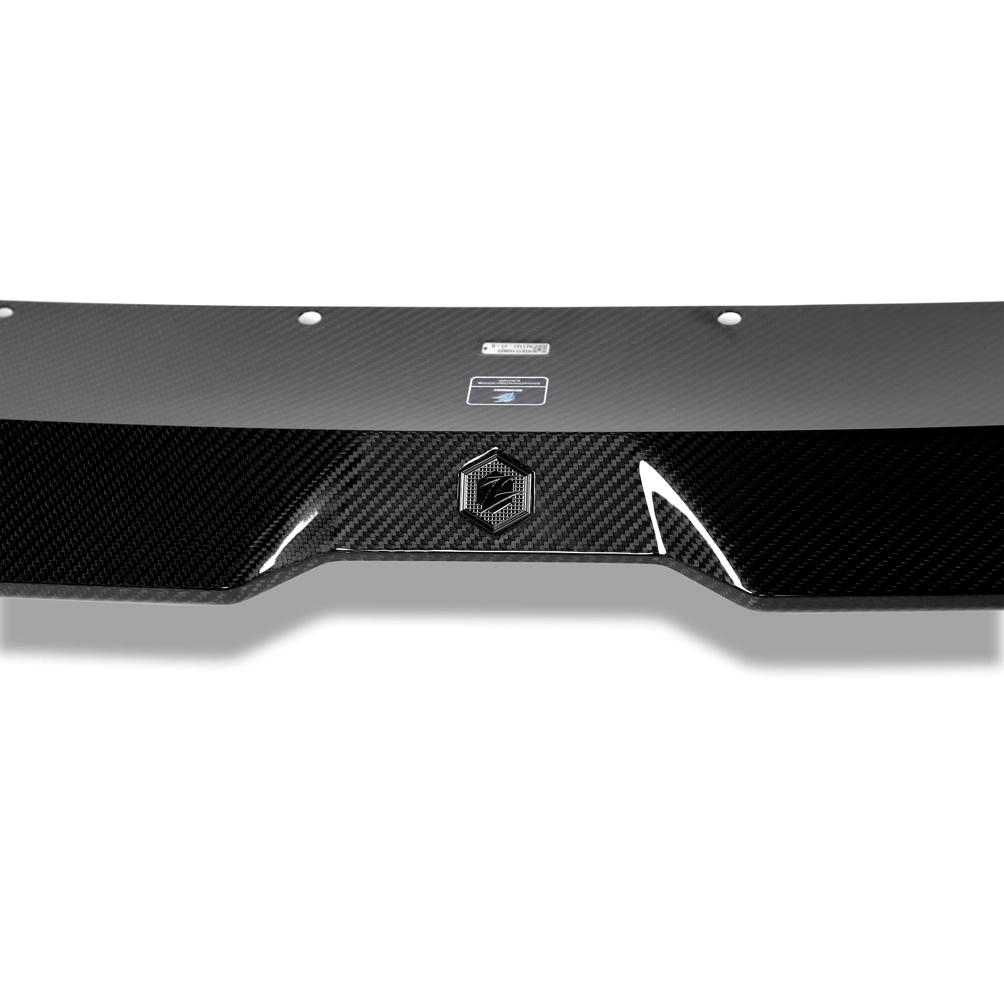 RevoZport Carbon Fiber Front Lip Compatible With BMW X3M F97 LCI