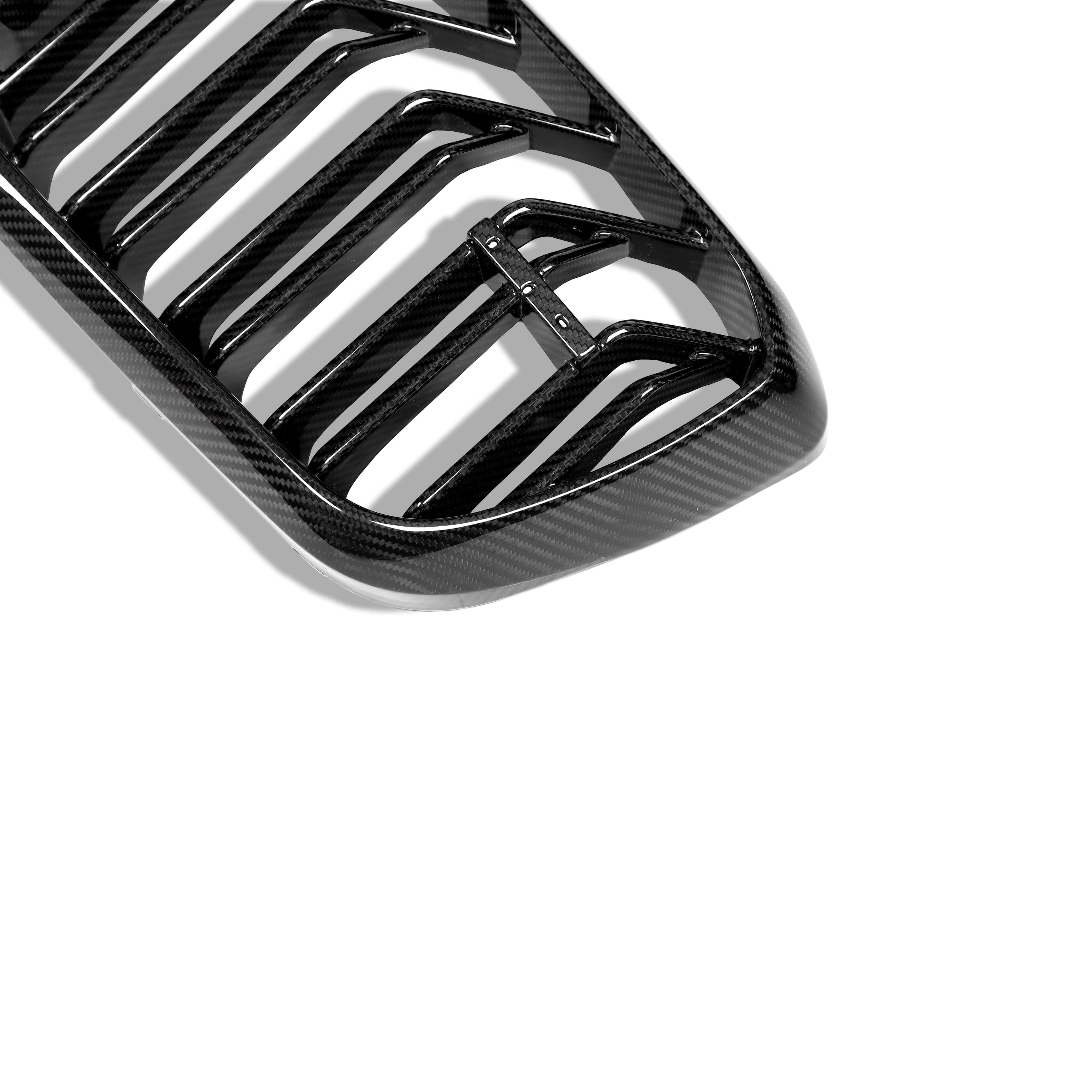RevoZport Carbon Fiber Grille Compatible With BMW X4M F98 LCI